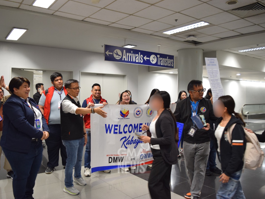 DSWD: Repatriated OFWs from Middle East to receive full psycho-social support 