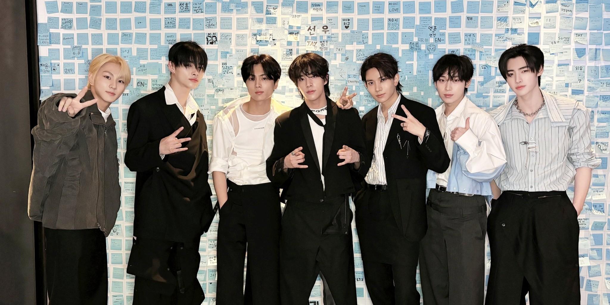 Following Heeseung’s departure, ENHYPEN writes appreciation message for fans