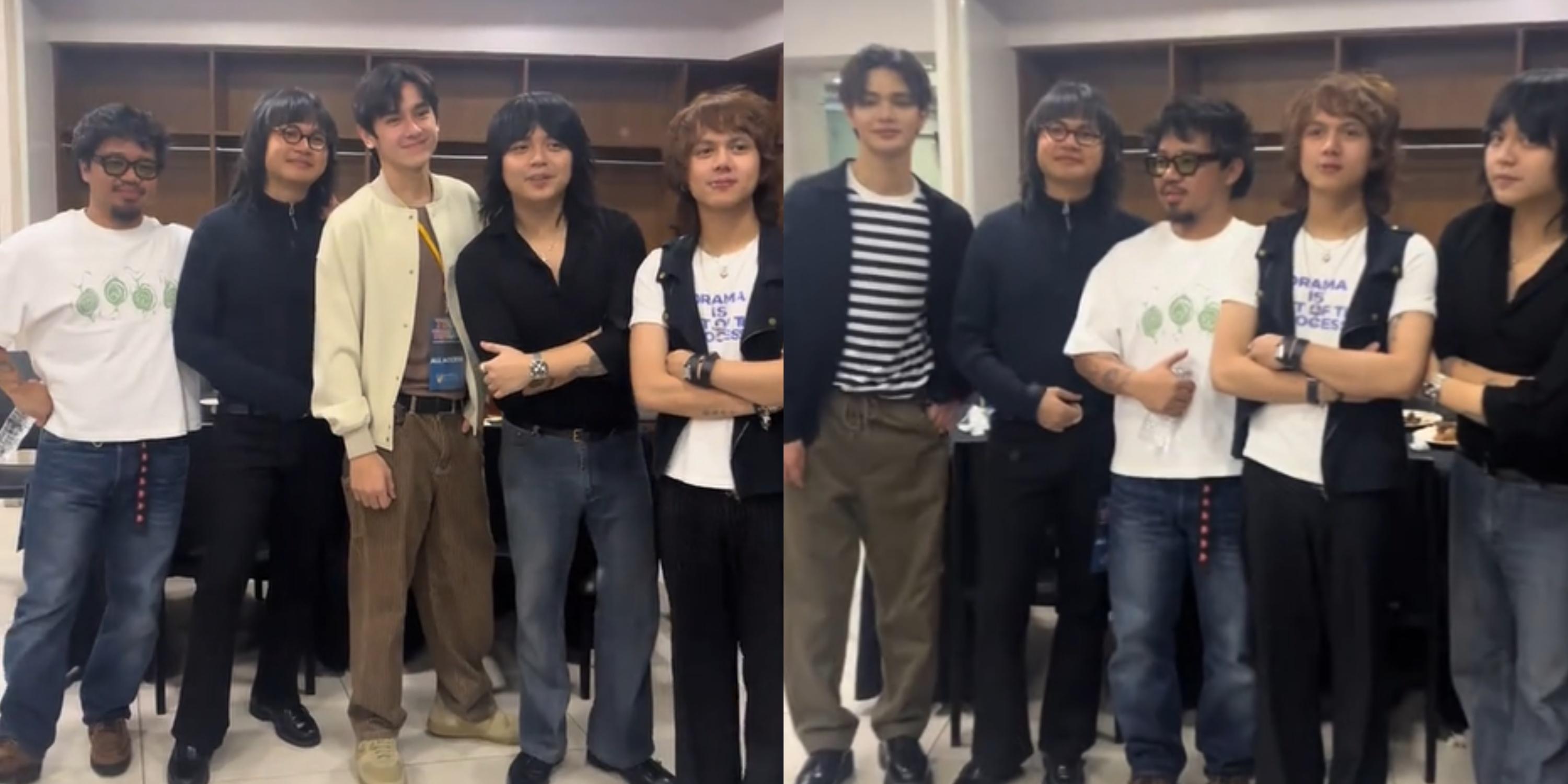 Heath Jornales, Lee Victor meet IV of Spades at concert
