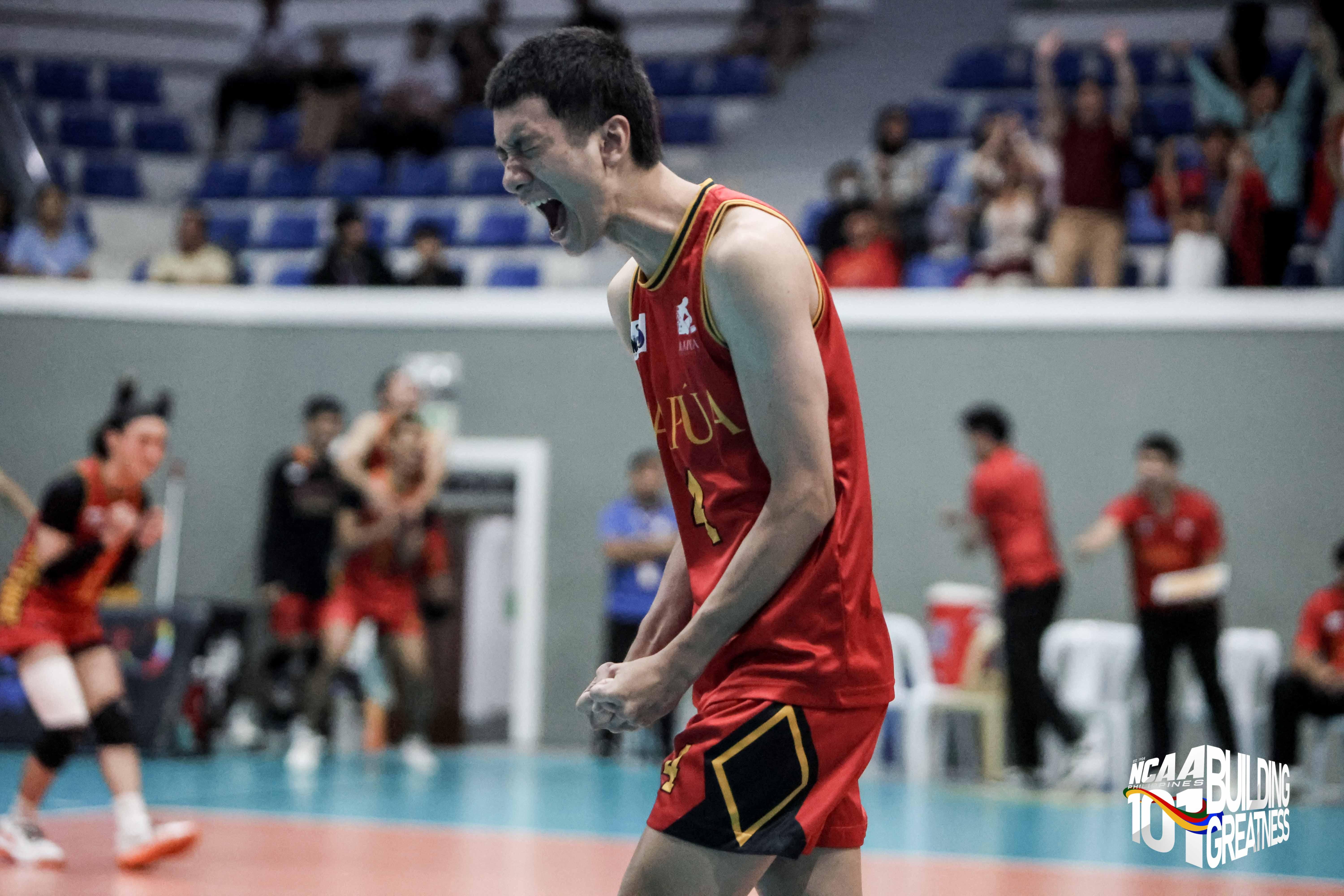 NCAA 101 men's volleyball: PJ Reyes of the Mapua Cardinals