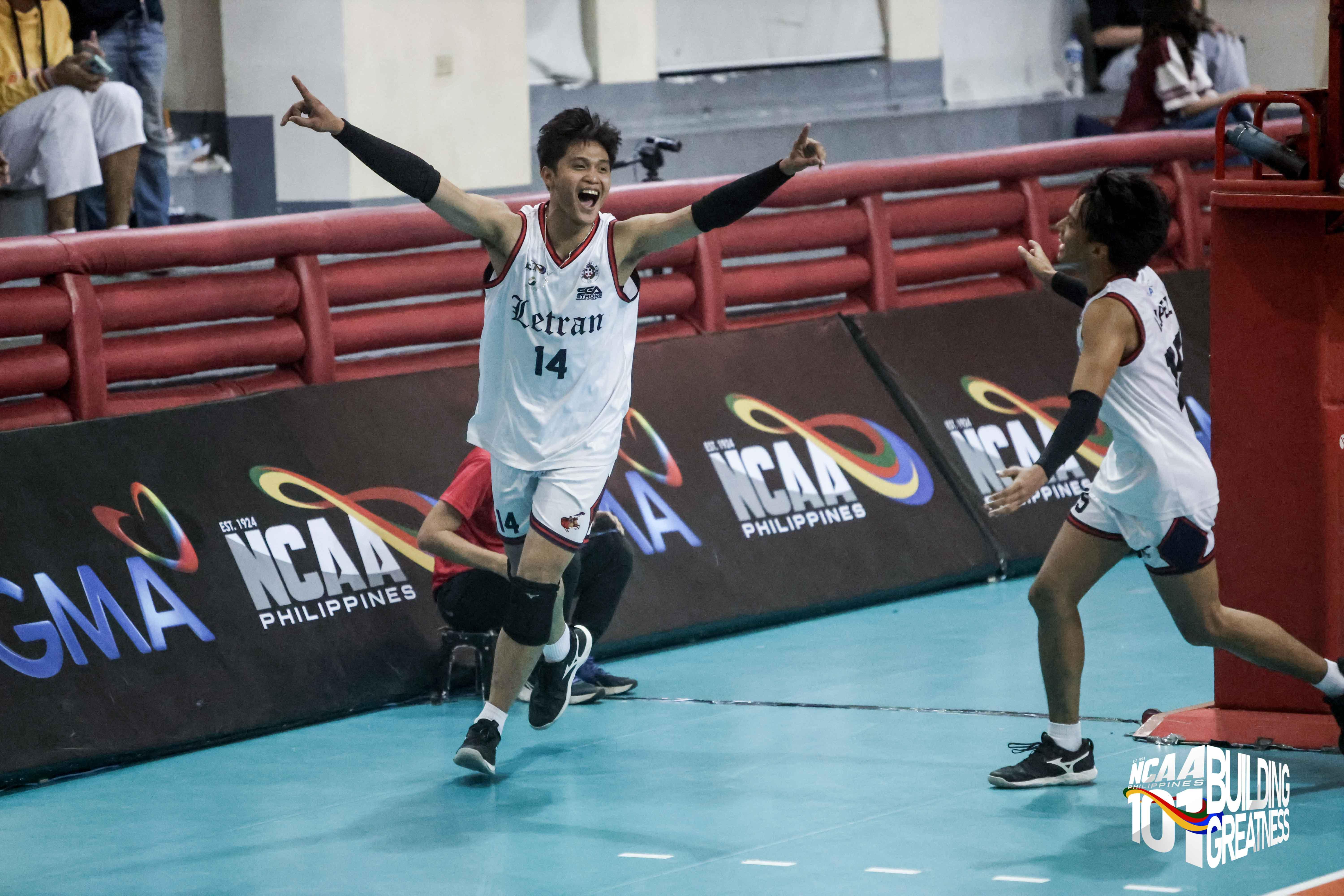 NCAA: Dave Lardizabal stars in Letran's slump-ending win vs. LPU