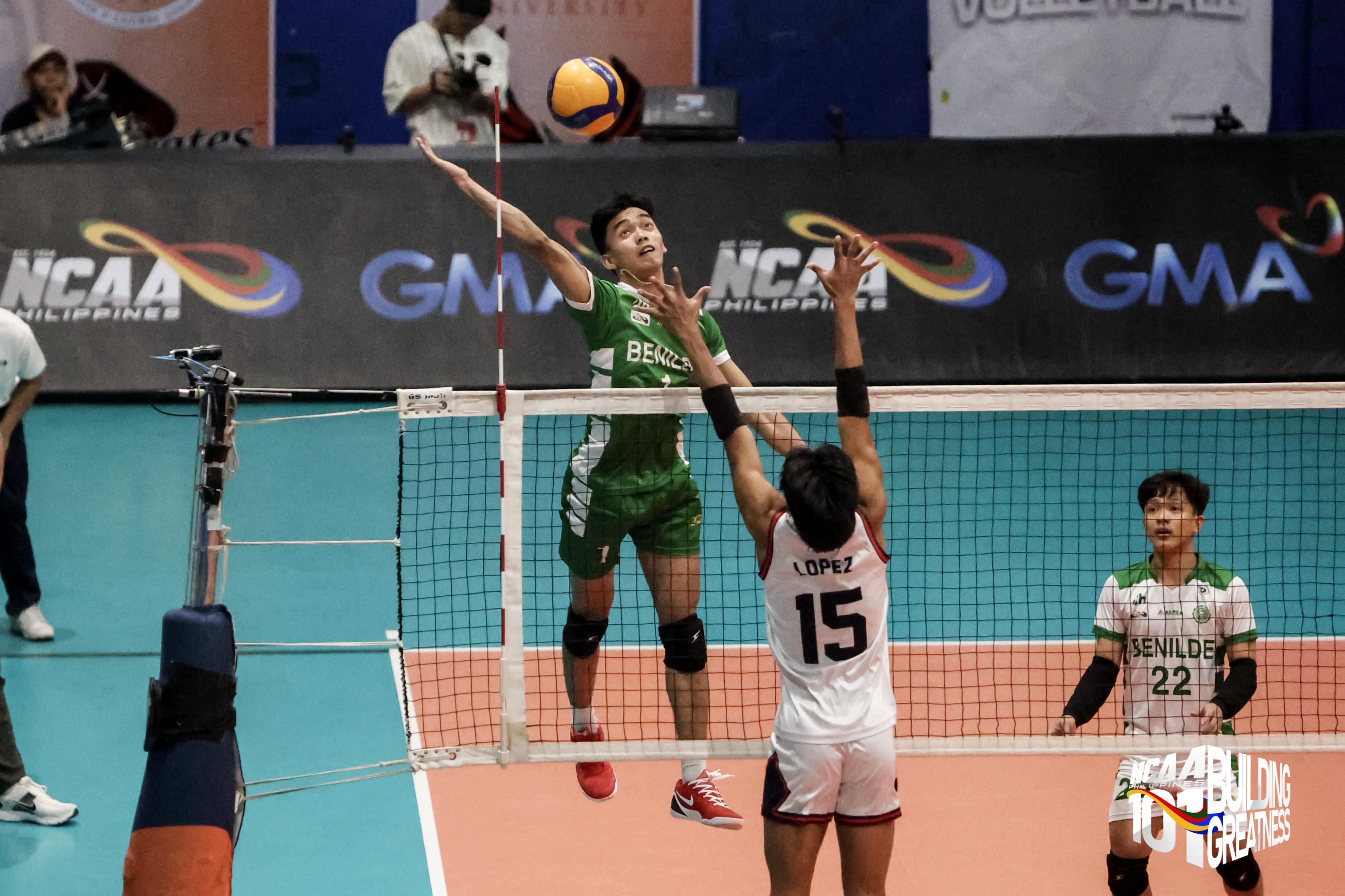 NCAA 101 men’s volleyball: Reymark Betco of Benilde