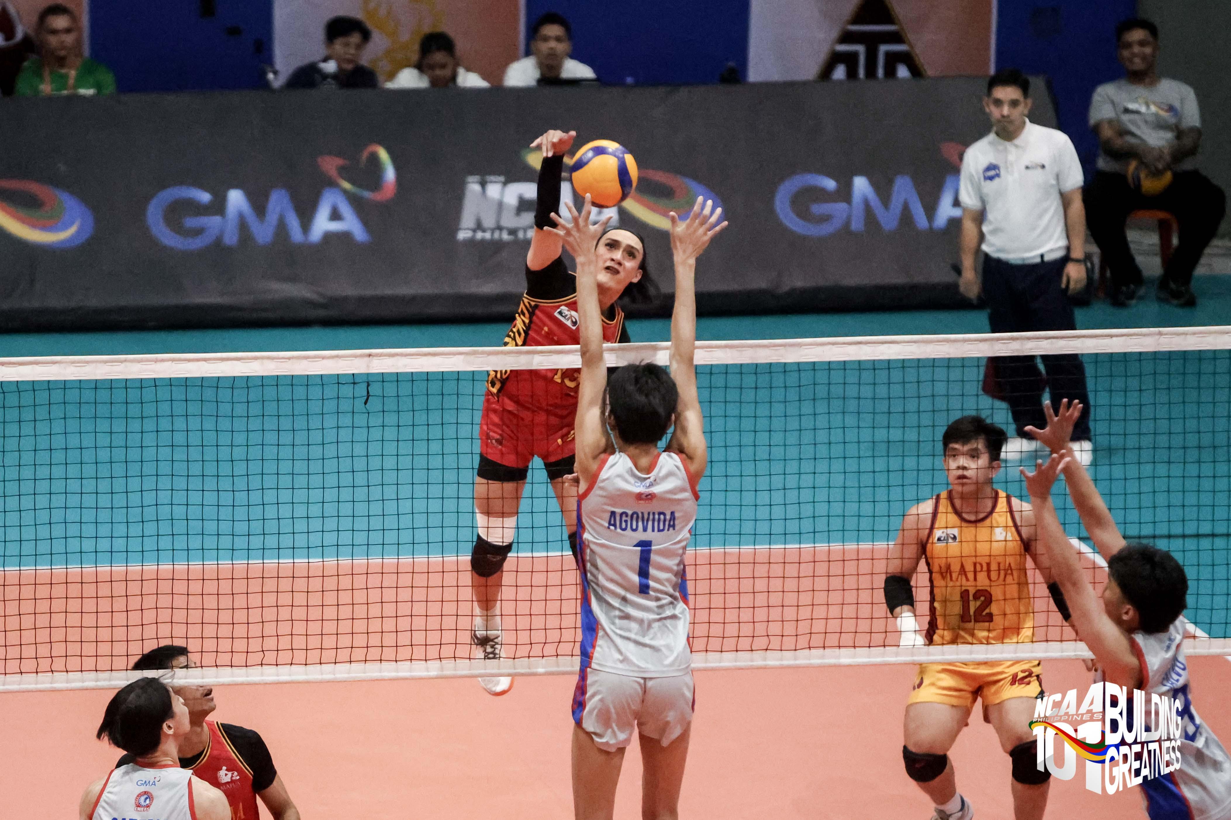 NCAA men’s volleyball: Barbie San Andres of the Mapua Cardinals