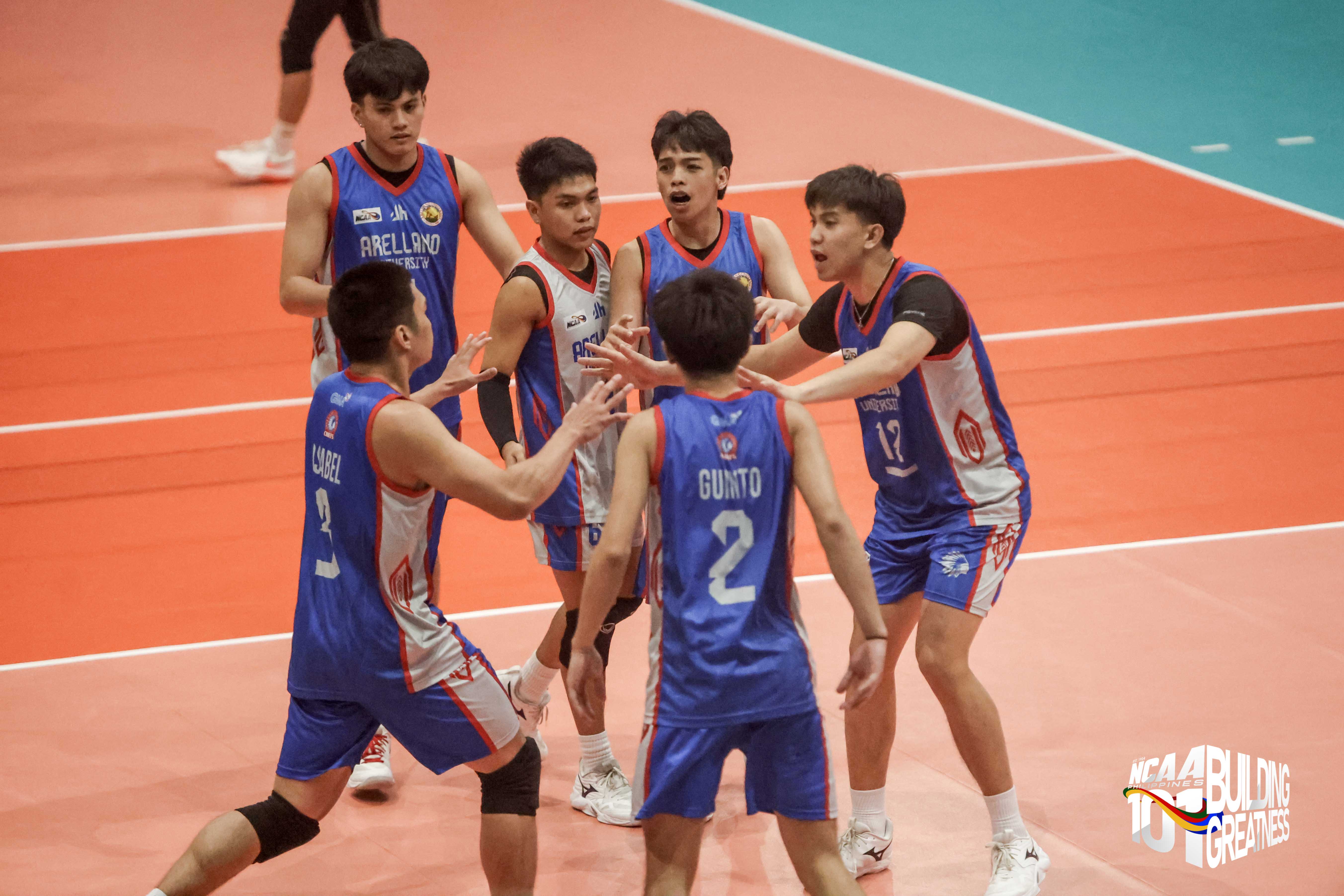 NCAA: Arellano outlasts Letran in men"s volleyball thriller