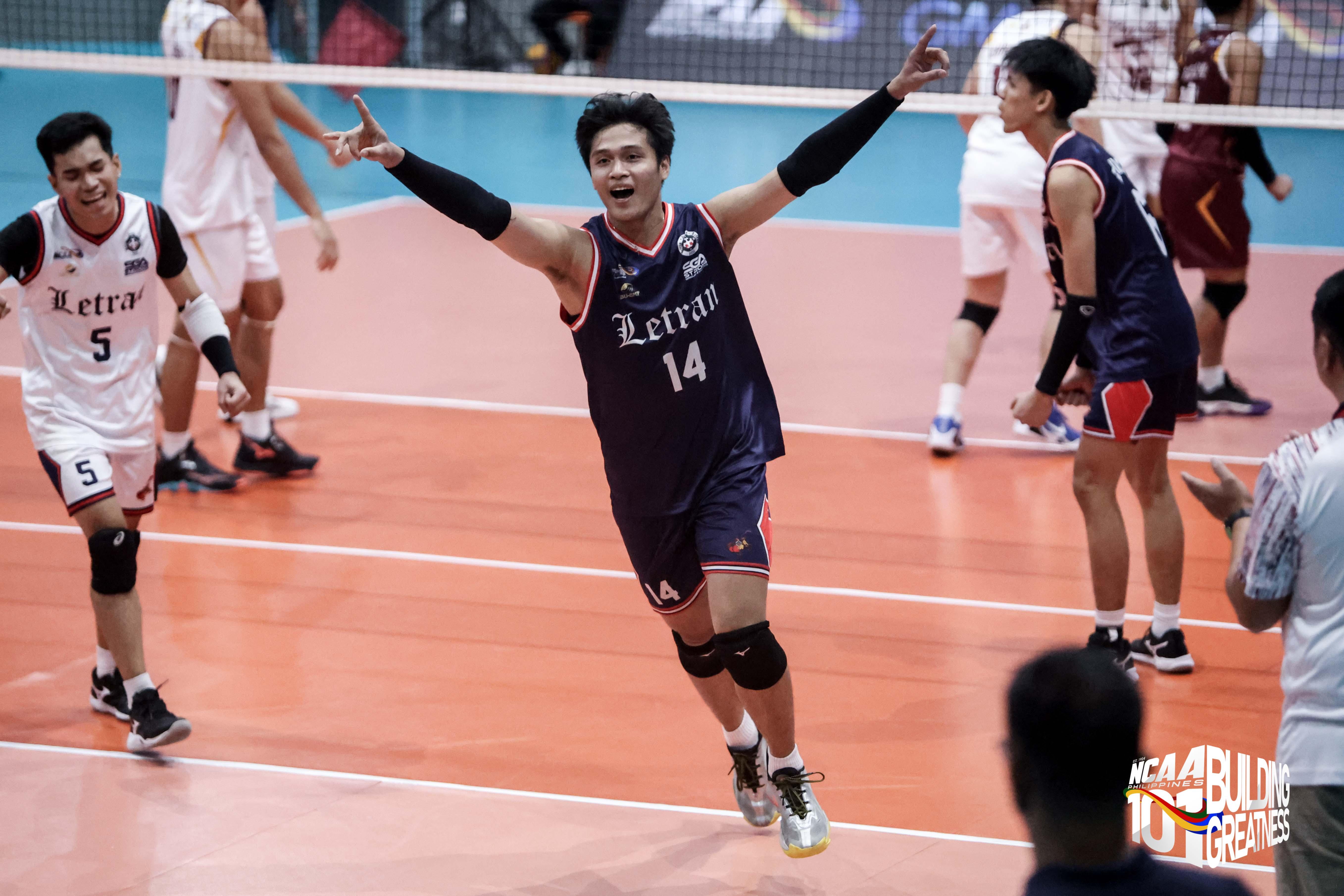 NCAA: Dave Lardizabal erupts for 26 as Letran drags Perpetual in do-or-die QF 