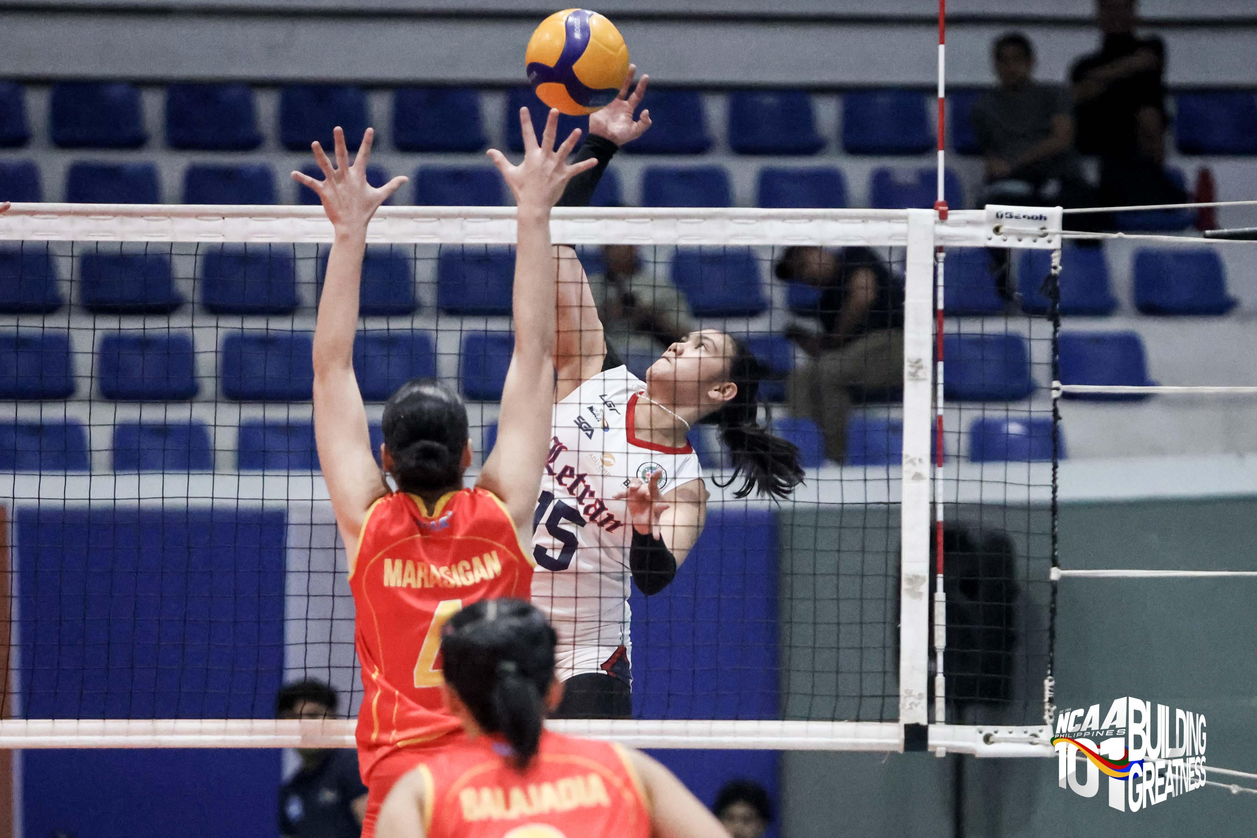 NCAA: Letran Lady Knights overcome San Sebastian to book third straight Final Four stint