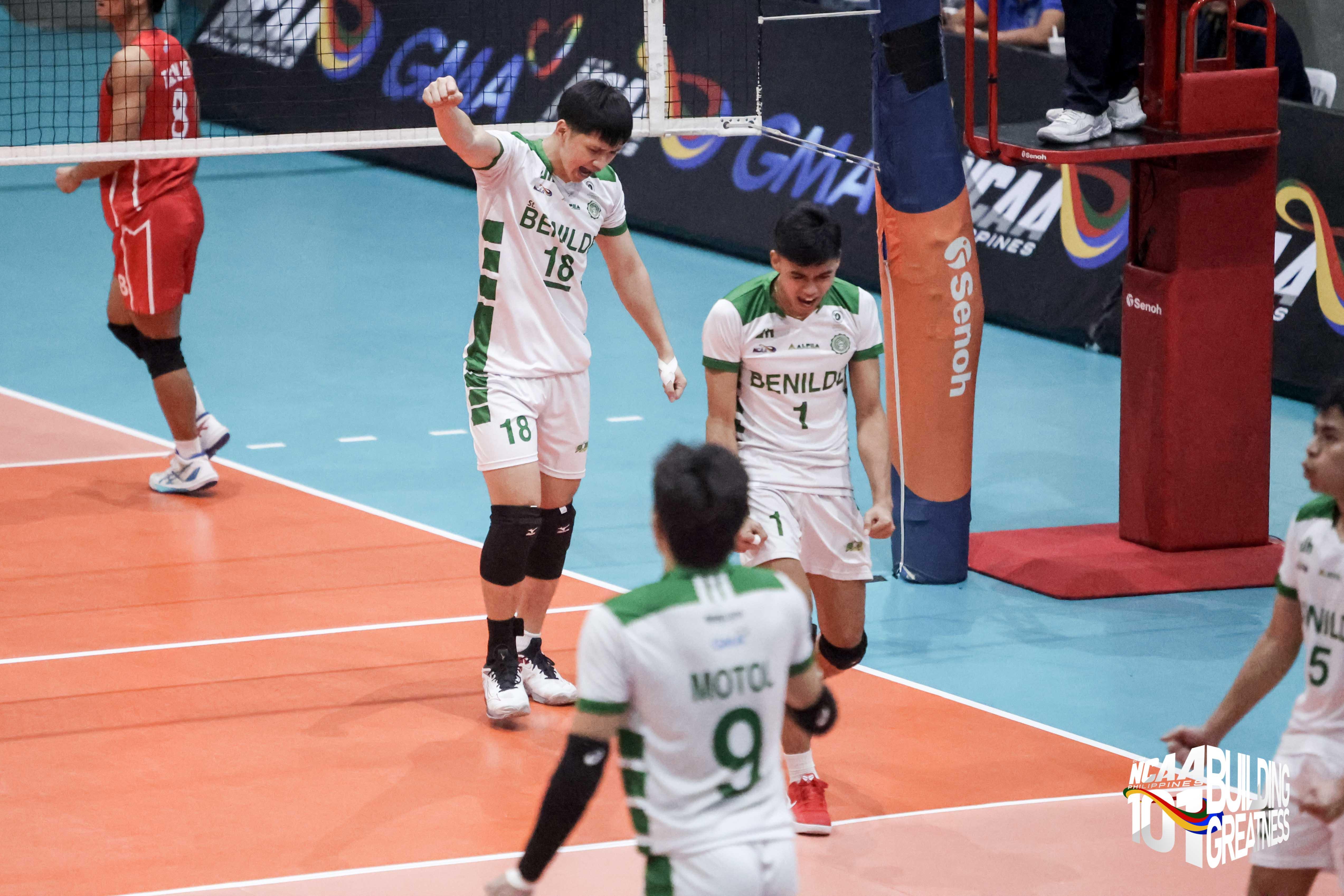 NCAA: Benilde punches Final Four ticket after ousting EAC in five sets