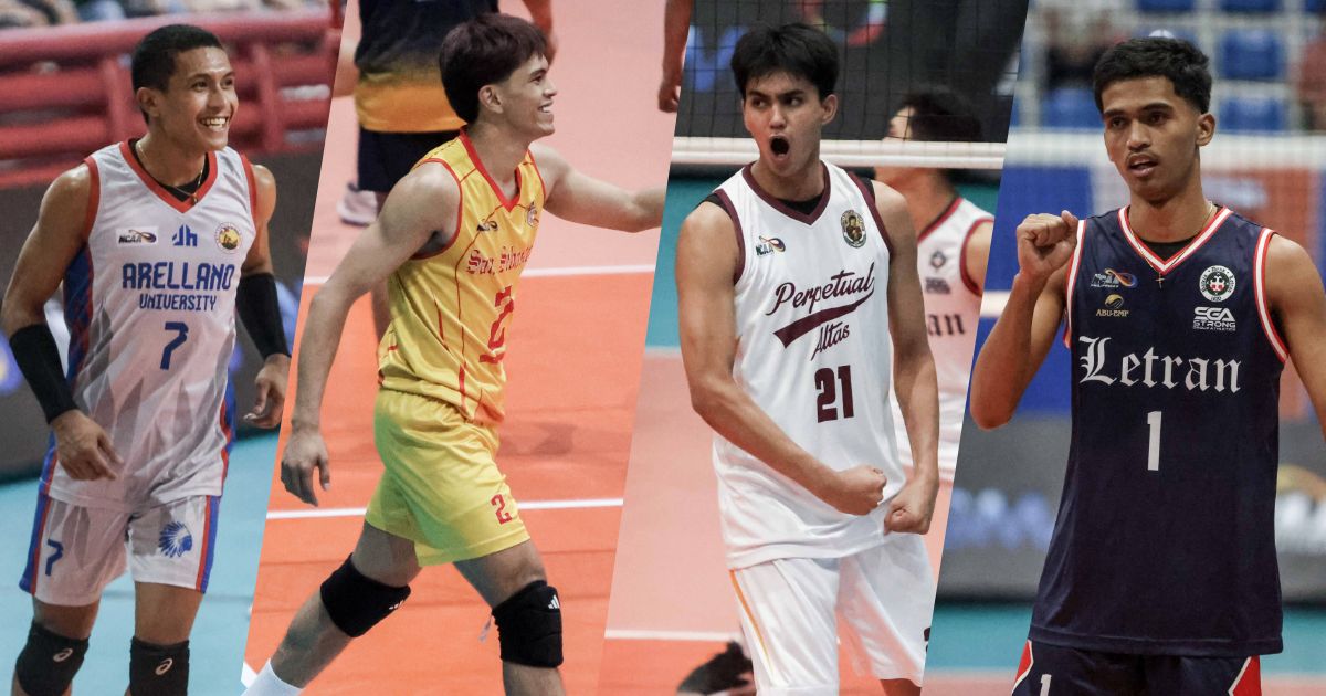 NCAA: Arellano eyes payback vs. San Sebastian, Perpetual seeks repeat over Letran in men's volleyball QF