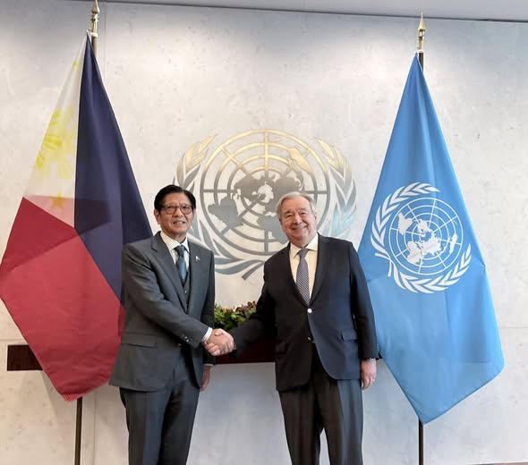 Marcos meets with UN's Guterres during New York visit