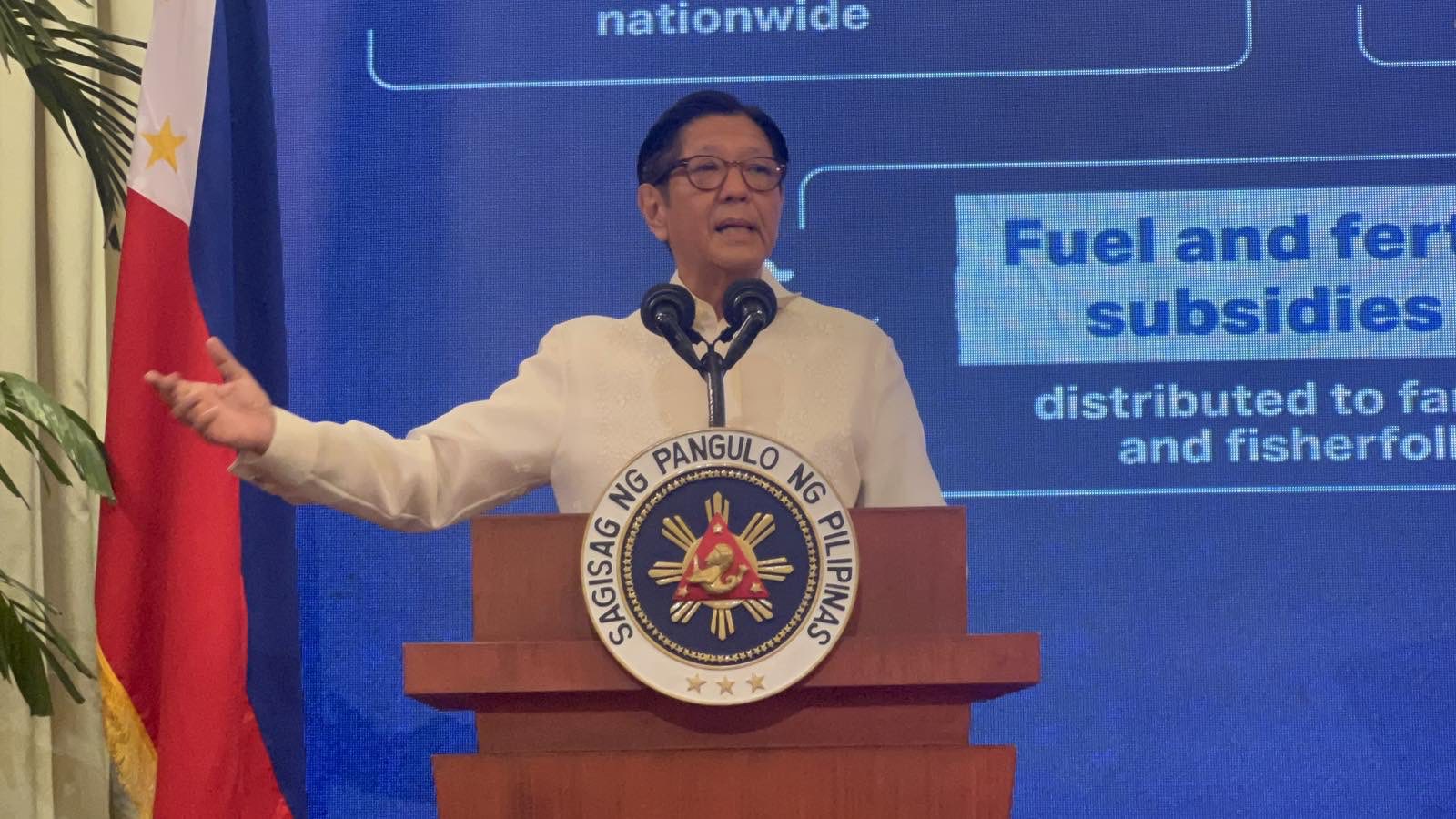Marcos brushes aside 'discussion' on gov't takeover of PH oil industry