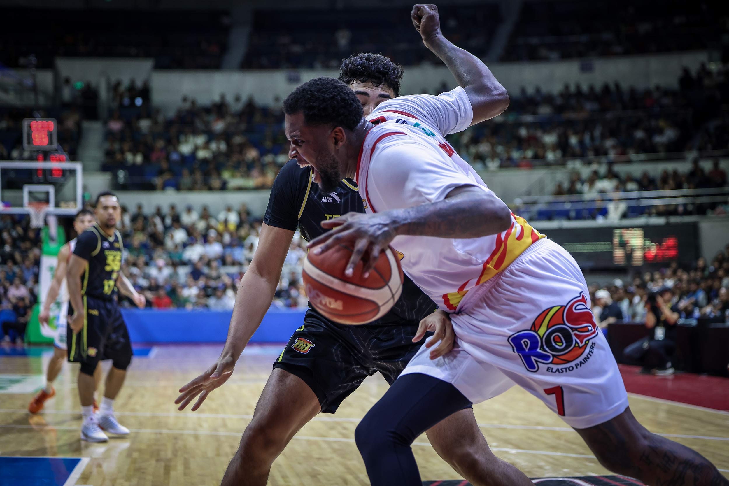 PBA: Rain or Shine's Jaylen Johnson, TNT's Glenn Khobuntin speak out after on-court altercation