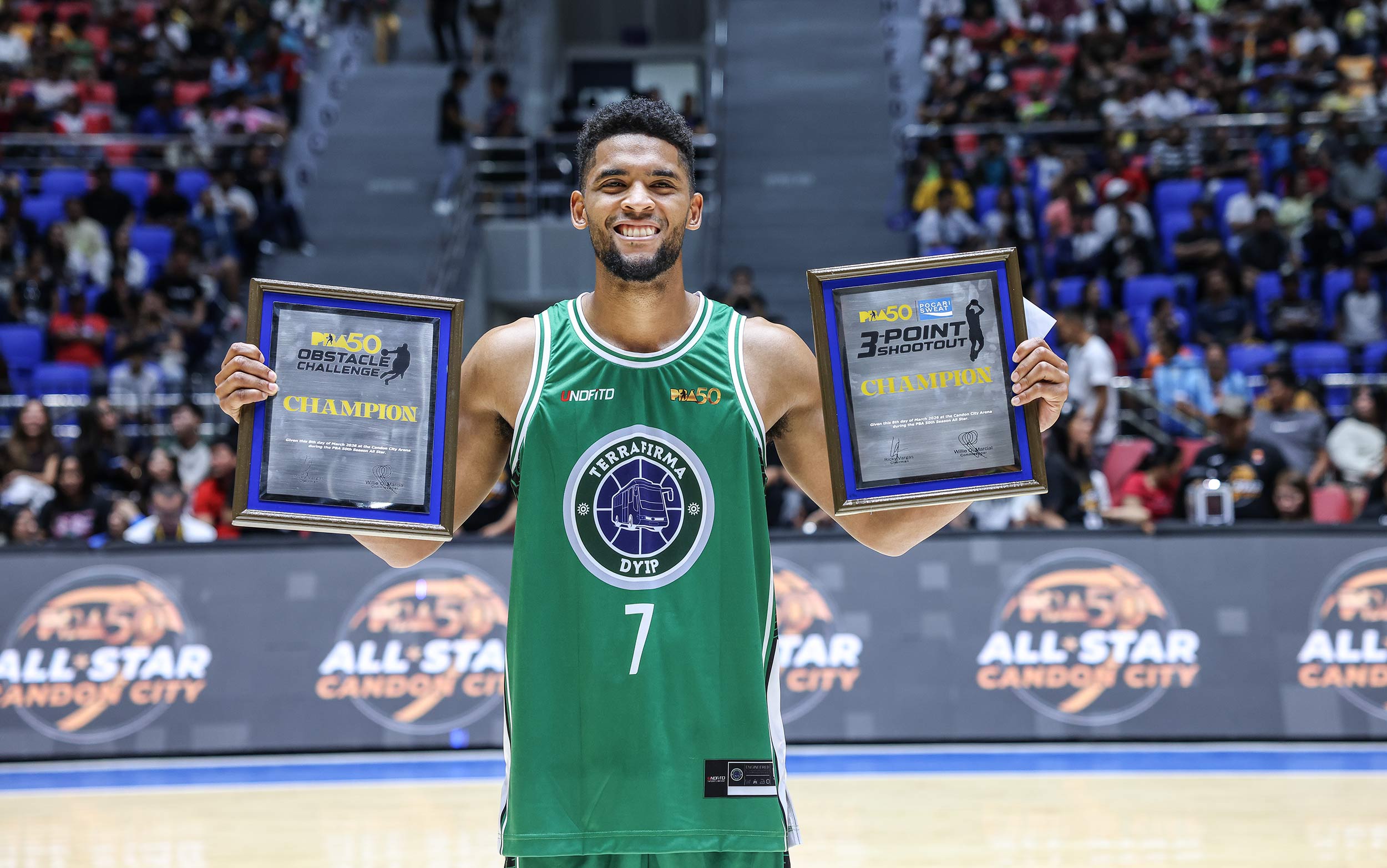 PBA: Jerrick Ahanmisi rules 3-point shootout, obstacle challenge in All-Star Weekend