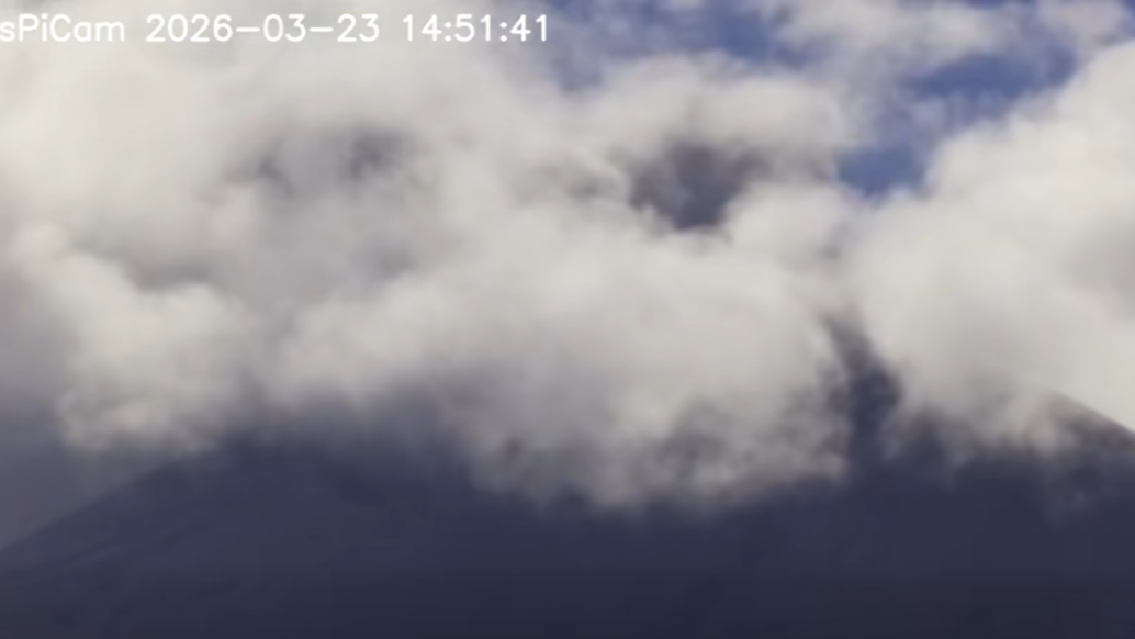 Kanlaon Volcano spews ash once more a week after 3rd eruption