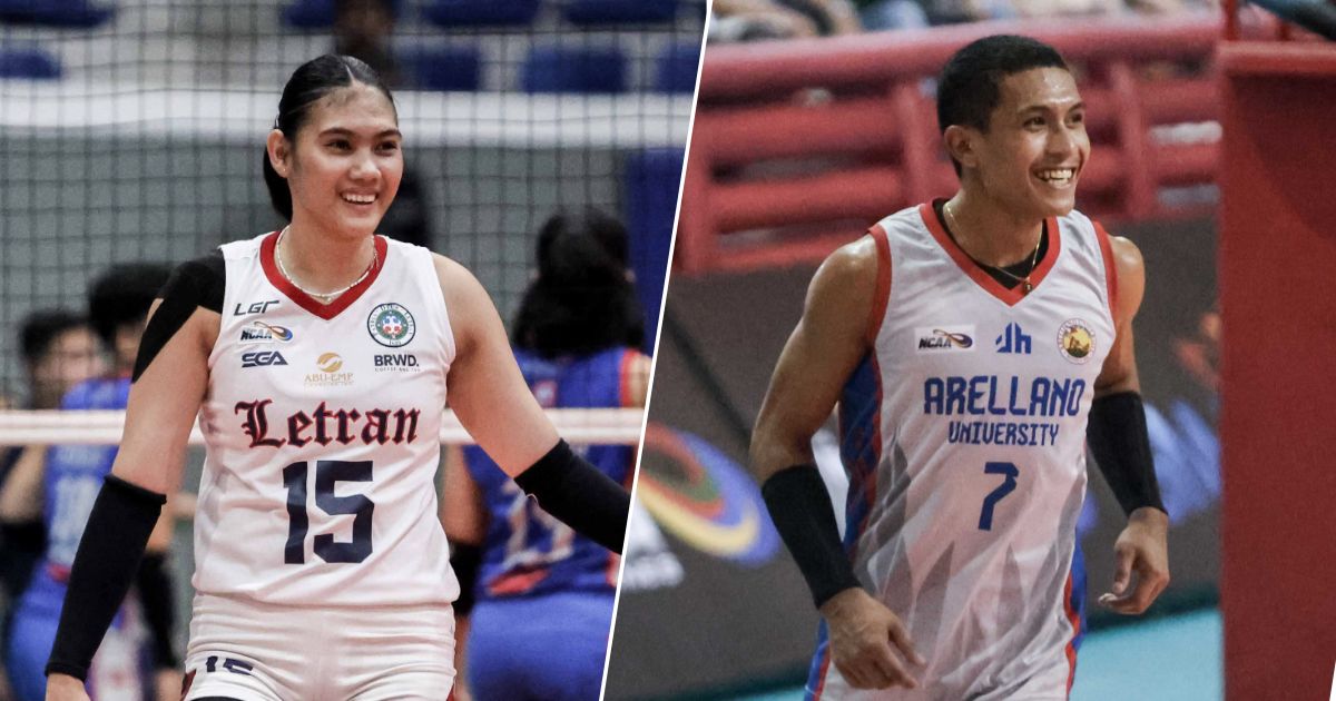 NCAA: Vanessa Sarie, CJ Dominguito cop last POW honors in Season 101 volleyball