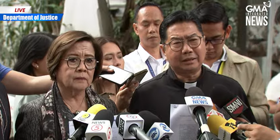 De Lima, priest file raps vs 18 'ex-Marines' over cash delivery claims