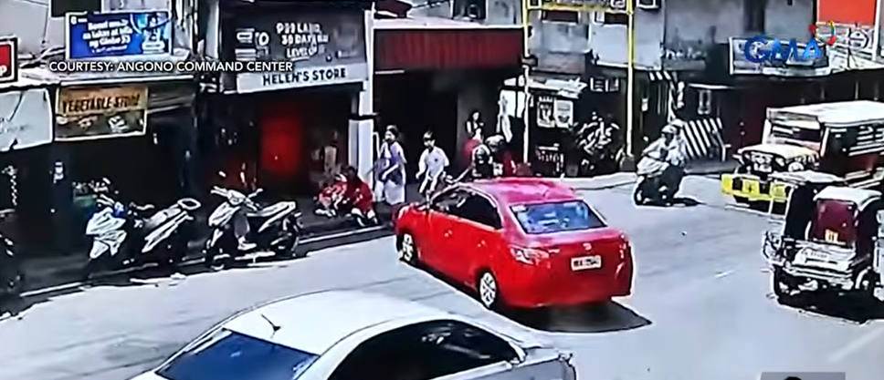 4, patay sa pagsalpok ng kotse sa sidewalk sa Angono, Rizal