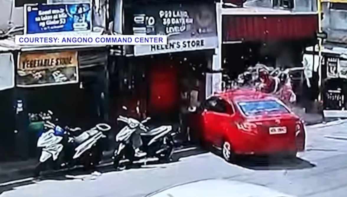 Sedan kills 4 in Angono crash