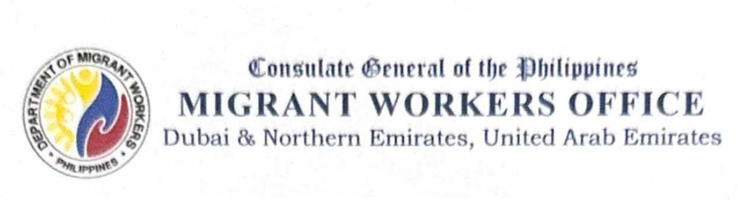 MWO cautions OFWs in Dubai not to fall victim to repat scammers