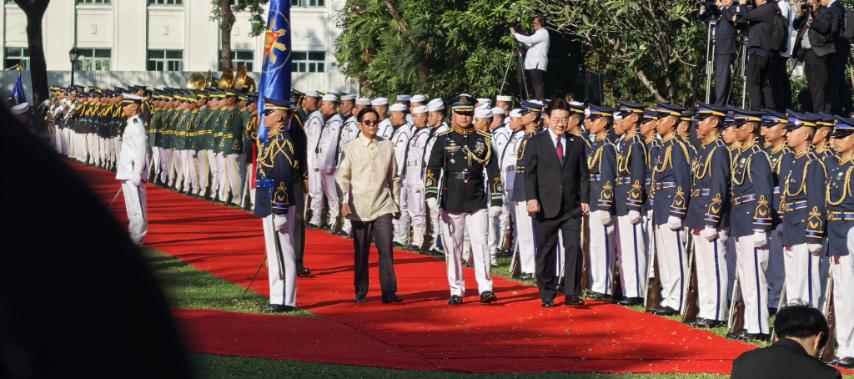 SoKor president arrives at Palace for bilateral meeting with Marcos