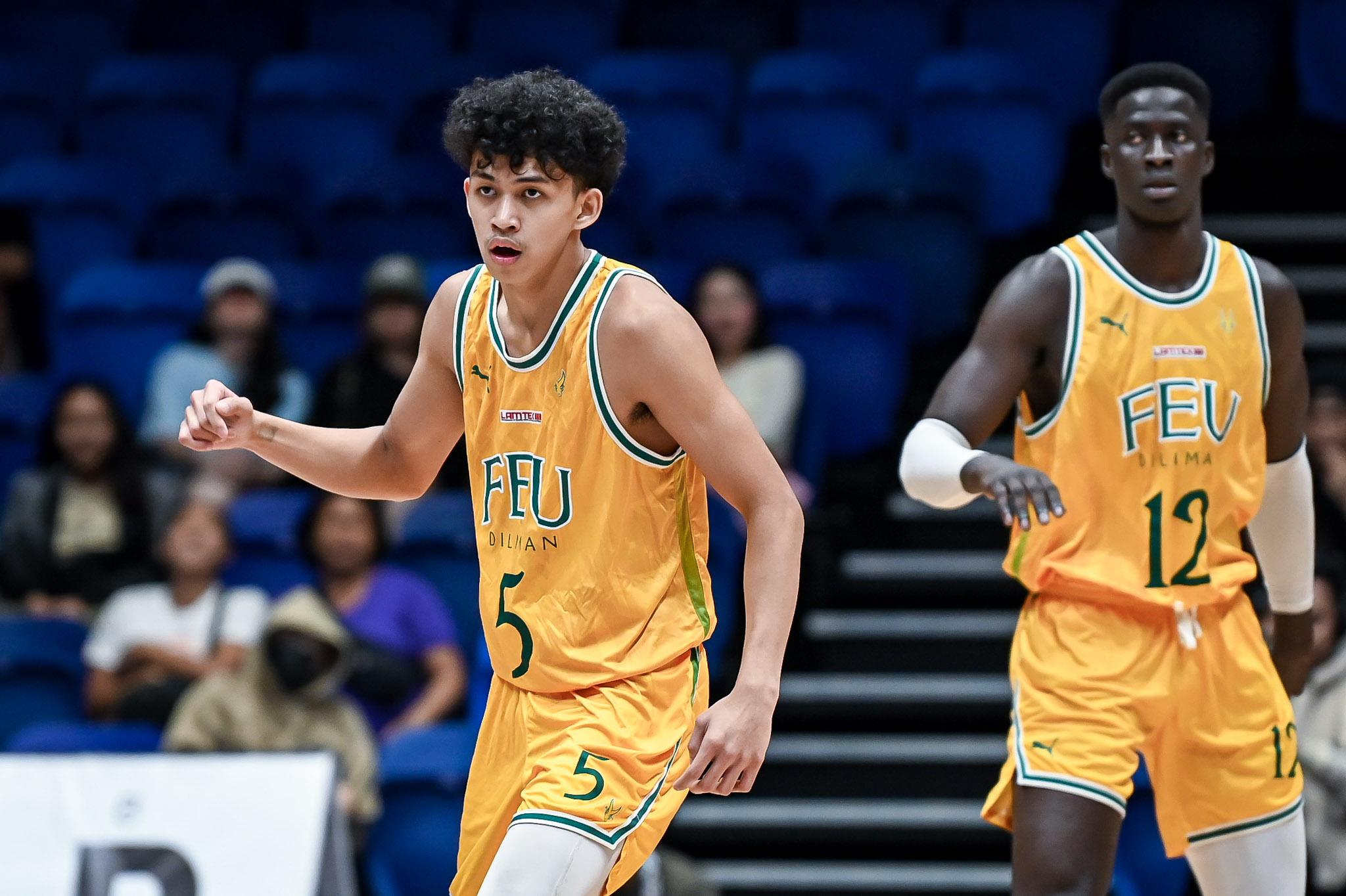 FEU-D camp showers praise for HS star Cabs Cabonilas: 'Talagang MVP'