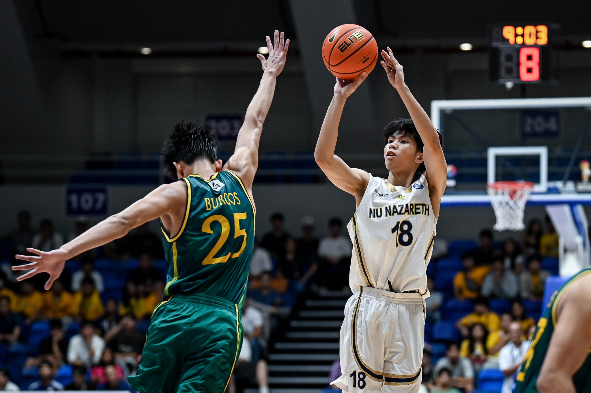 UAAP: Shaun Lucido stars as NUNS forces do-or-die vs FEU-D in HS basketball