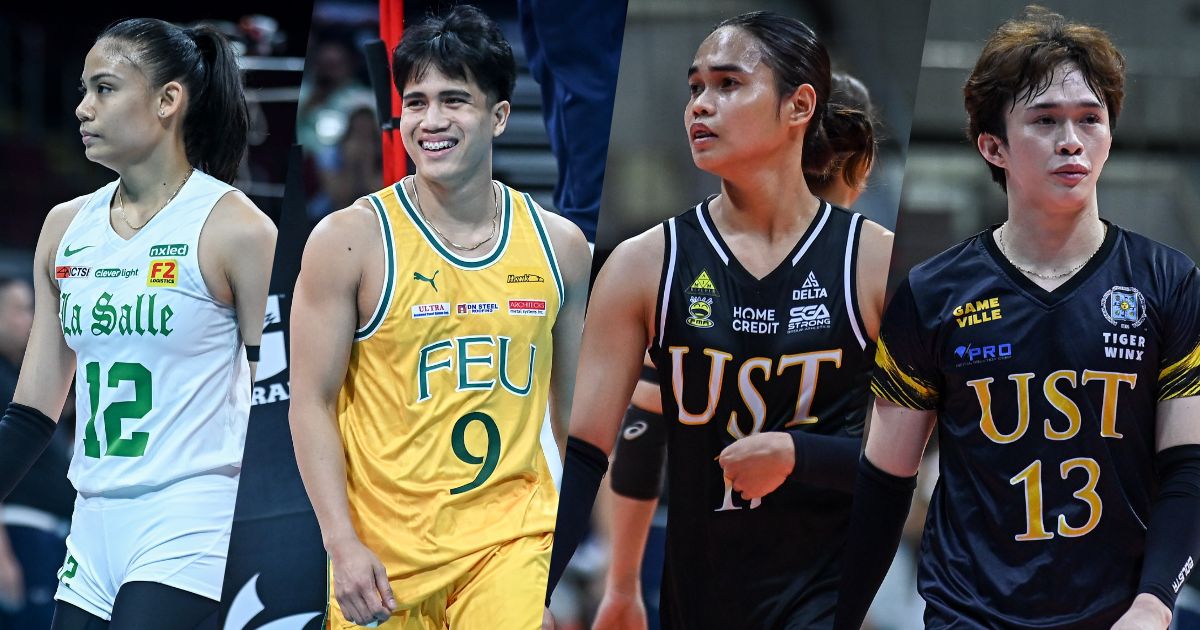 UAAP Season 88 Volleyball: First Round Standings and Stats Leaders
