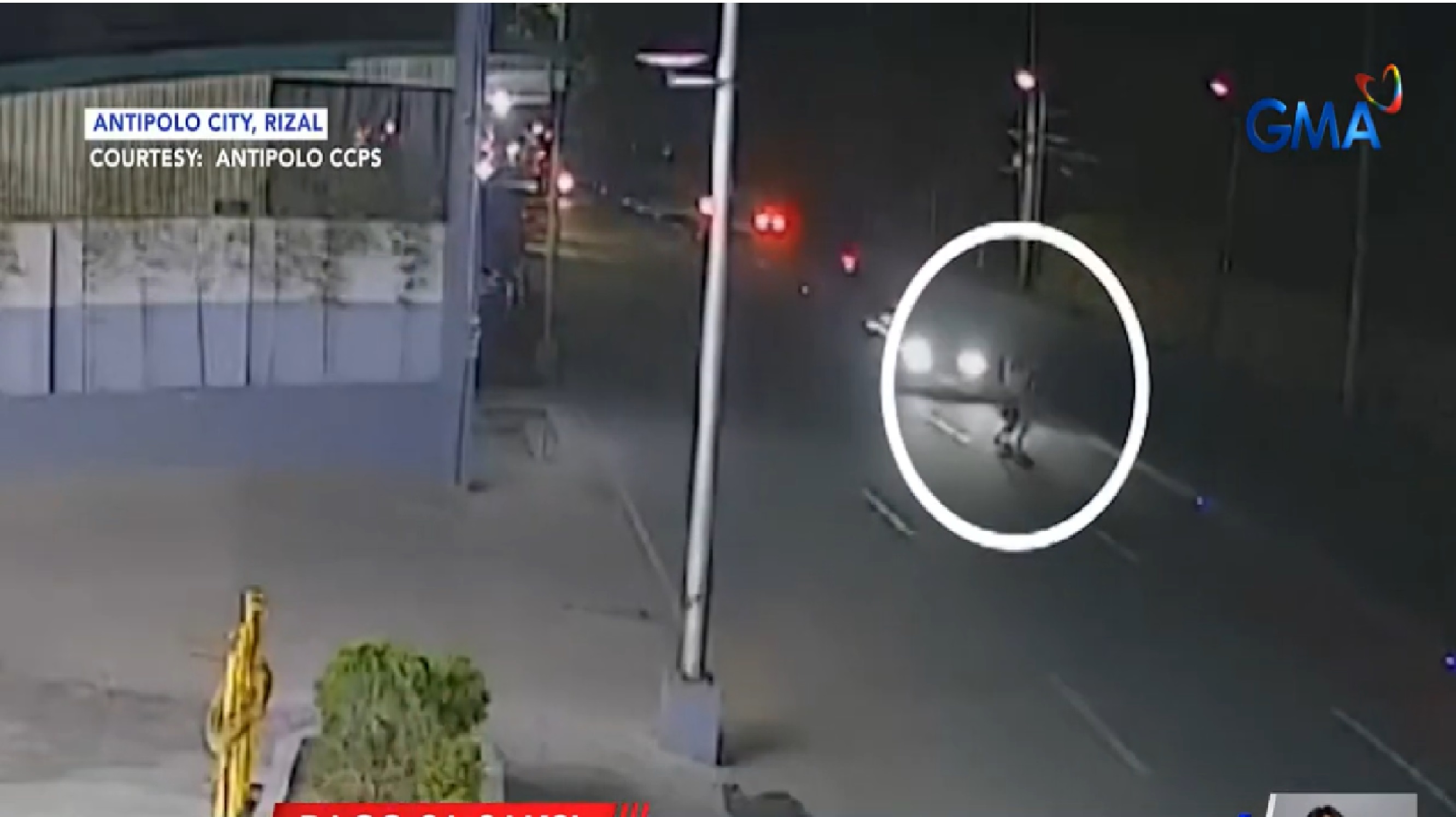 Magkaibigang tumatawid, patay nang mabundol ng kotse sa Antipolo City 