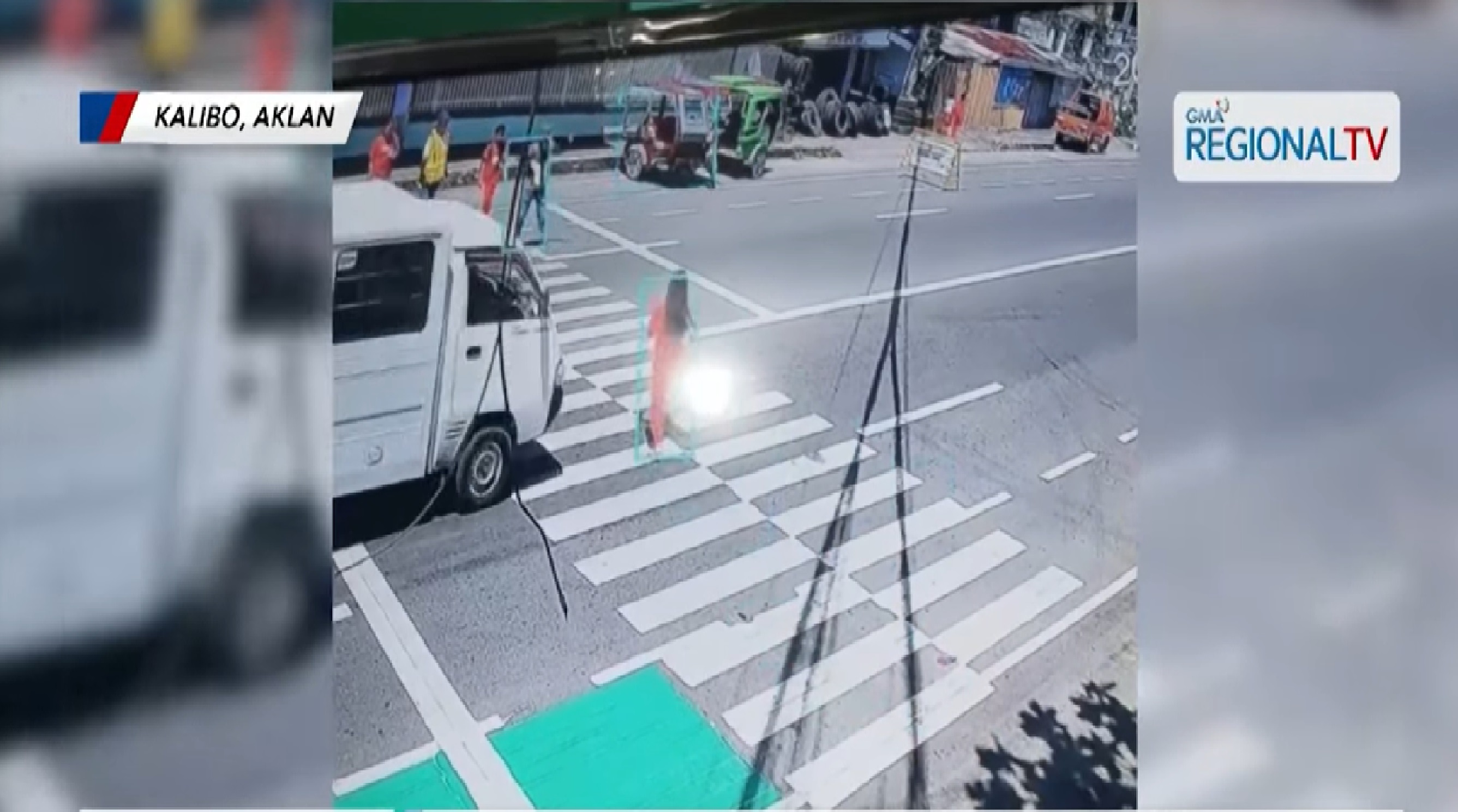 9-anyos na estudyante na tumatawid sa pedestrial lane, nabundol ng van sa Aklan
