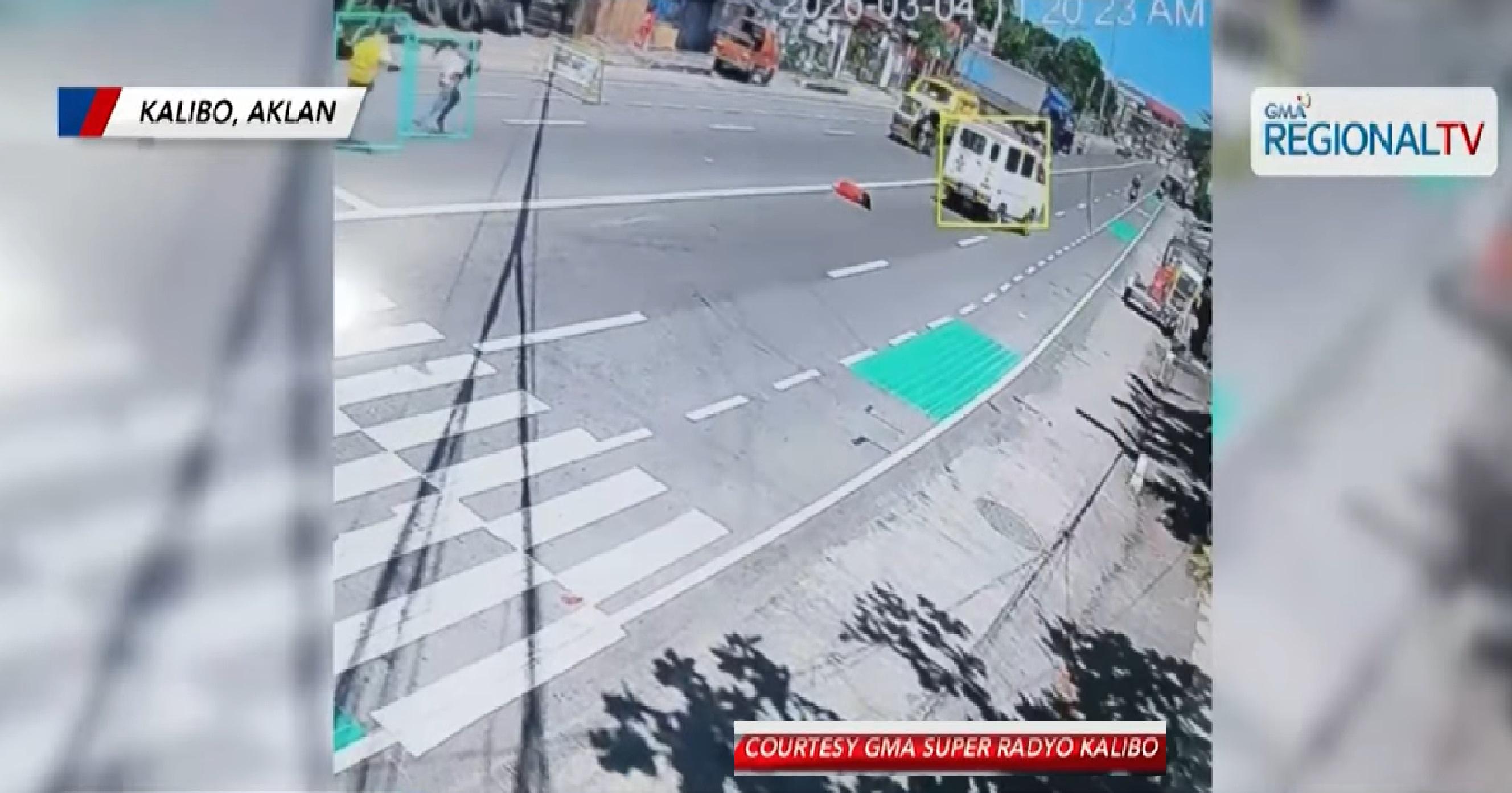 9-anyos na estudyante na tumatawid sa pedestrial lane, nabundol ng van sa Aklan