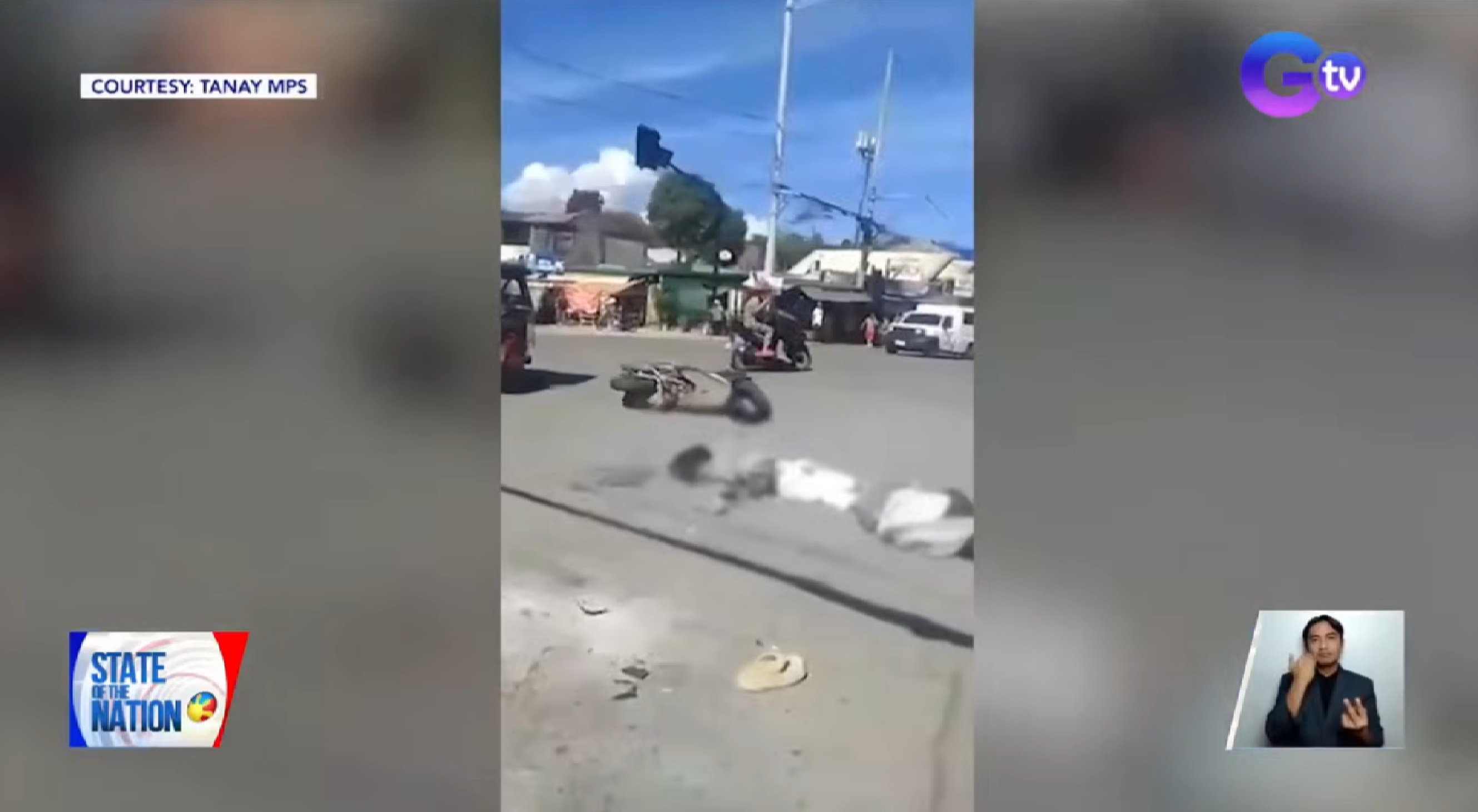 2 sakay ng motorsiklo, patay matapos mahagip ng dump truck na nawalan umano ng preno sa Rizal