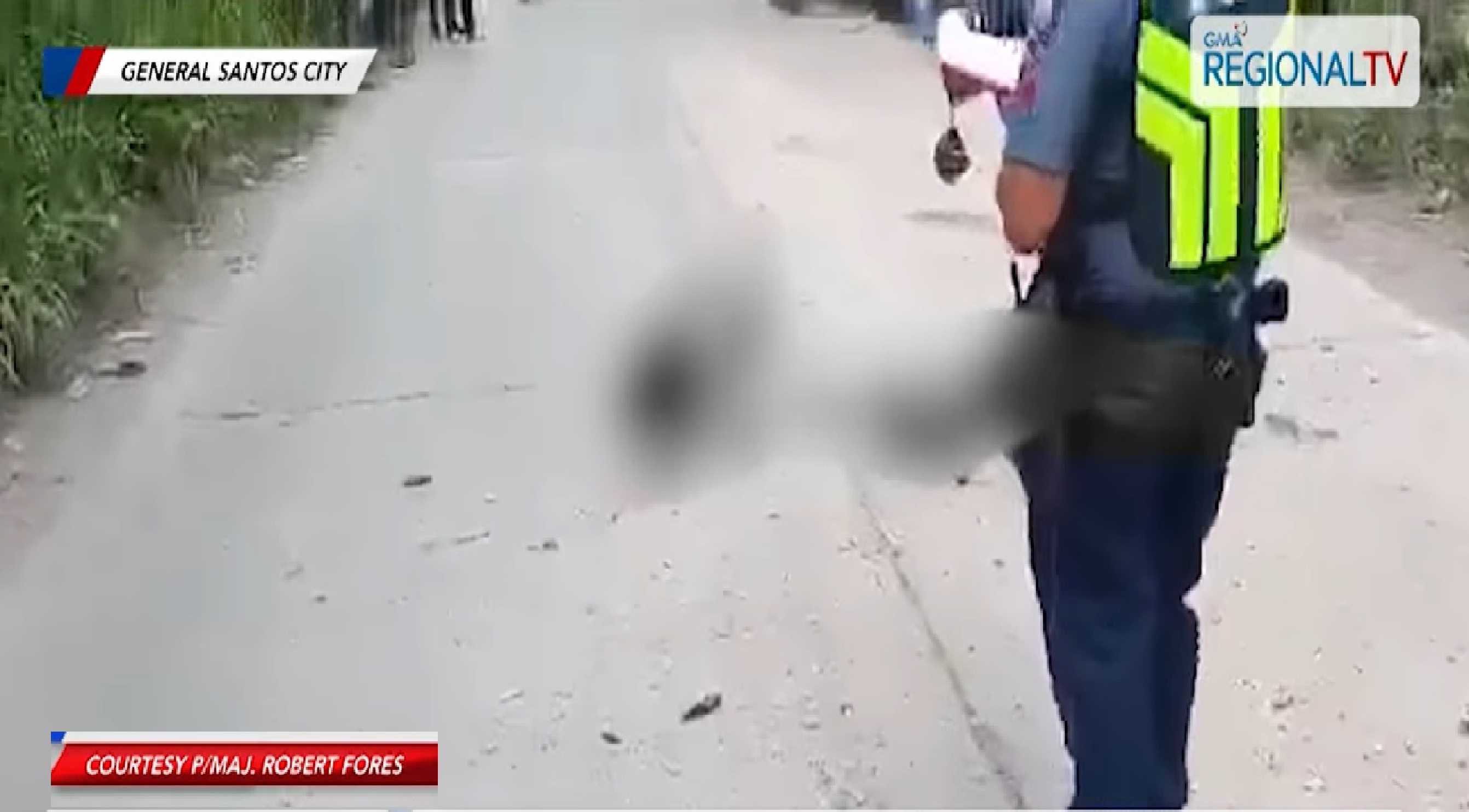 Babaeng rider, patay nang mabagsakan ng puno habang sakay ng motorsiklo sa GenSan