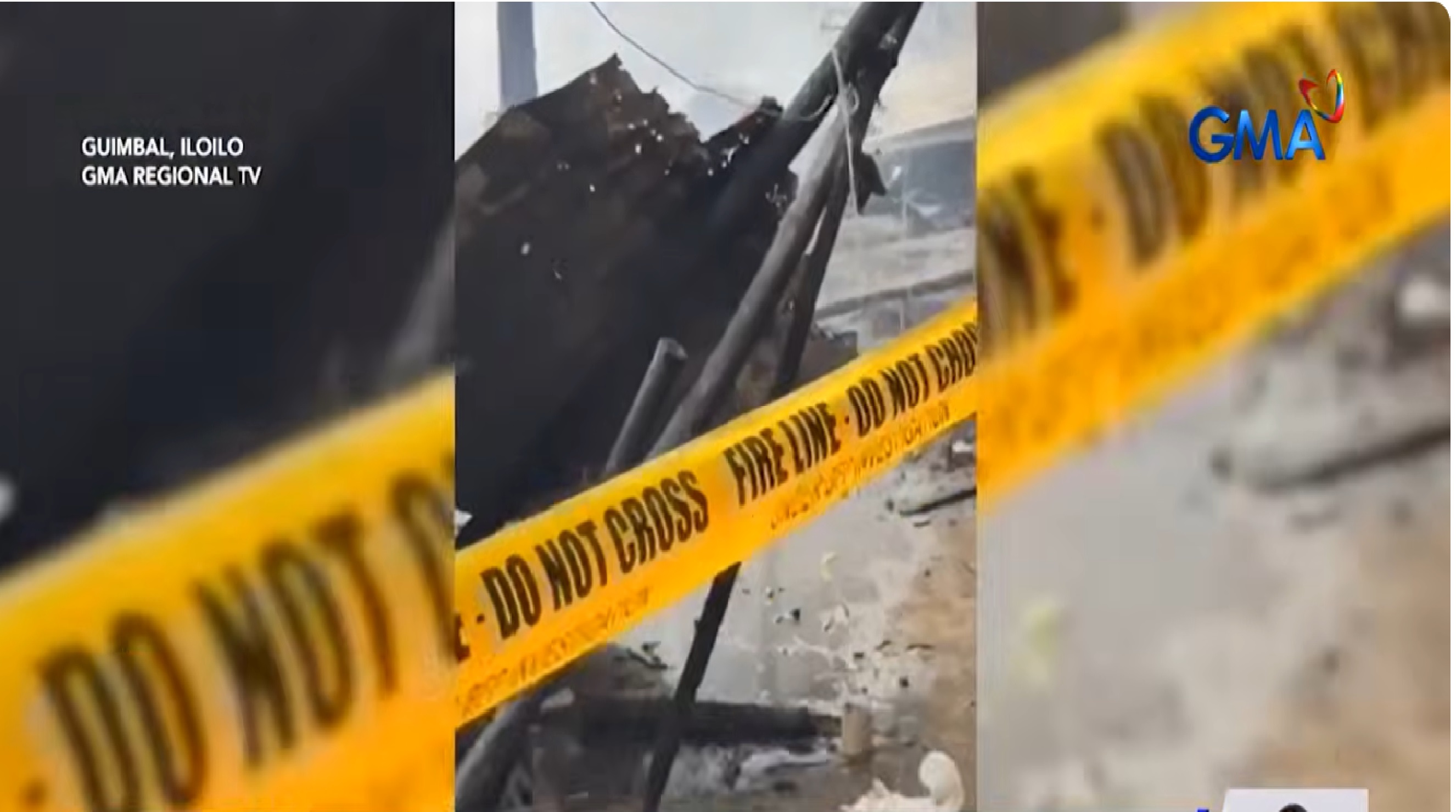 3-anyos na babaeng natutulog, patay nang makulong sa nasusunog nilang bahay sa Iloilo