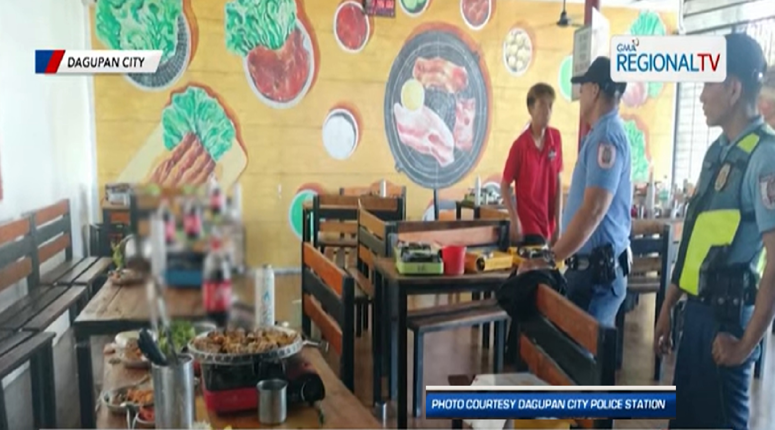 11 estudyante, sugatan sa pagsabog ng portable butane stove sa isang kainan sa Dagupan City