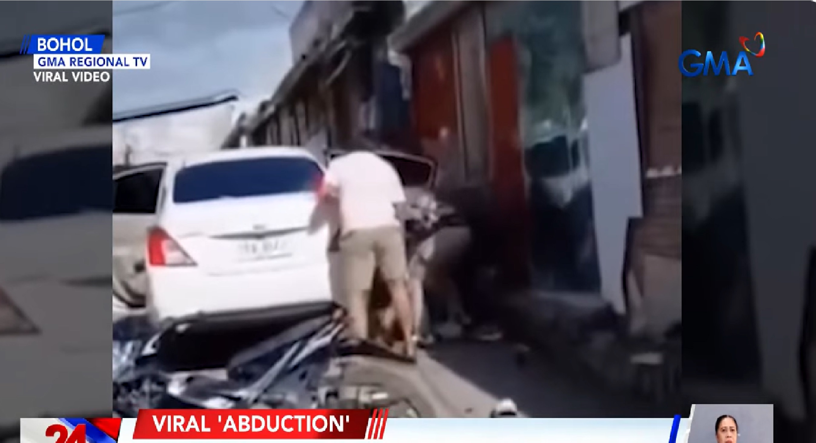 Hepe ng Tagbilaran police station, 4 pang pulis, inalis sa puwesto dahil sa nahuli-cam na insidente ng ‘pagdukot’