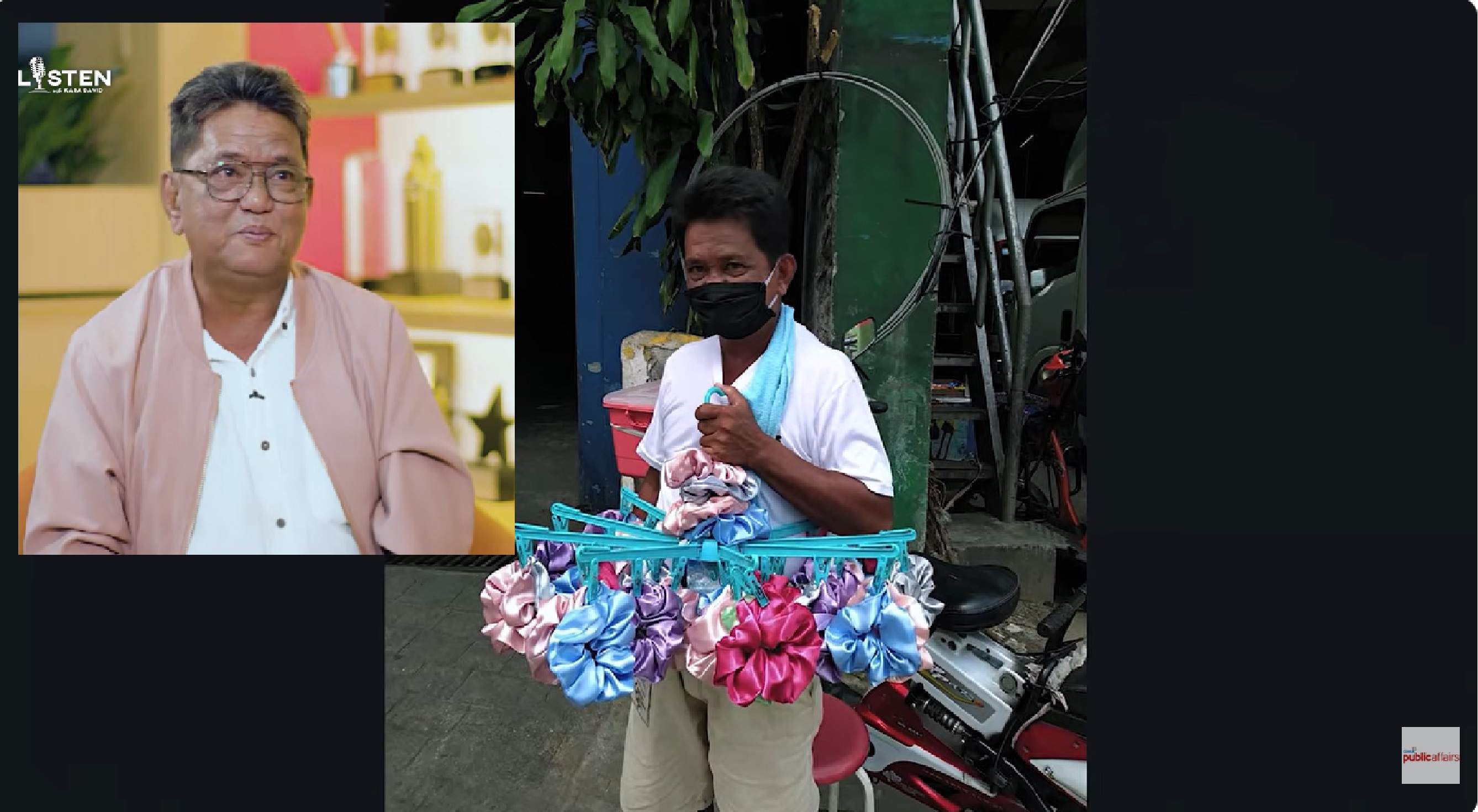 Amang street vendor na viral dahil sa pagbebenta ng makukulay na ‘scrunchies,’ napagtapos ang 6 na anak