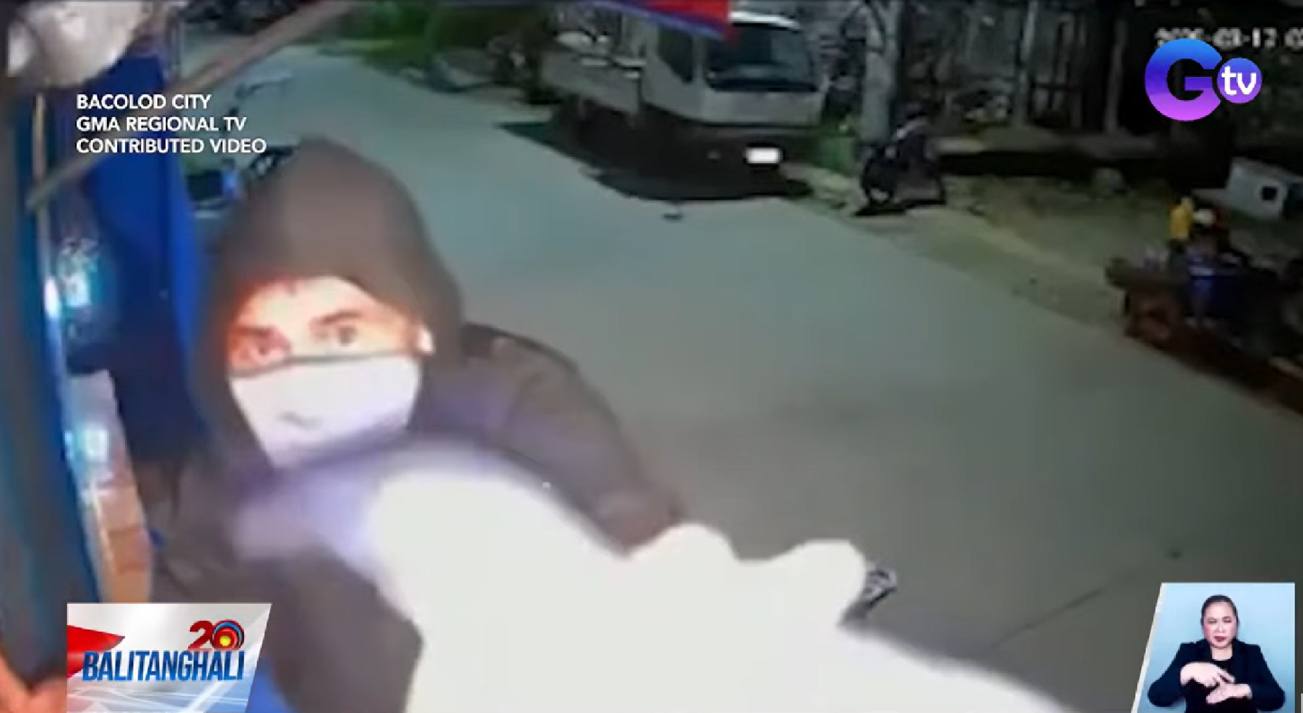 Kawatan, tinakpan ang CCTV camera bago isinagawa ang pagnanakaw sa Bacolod City