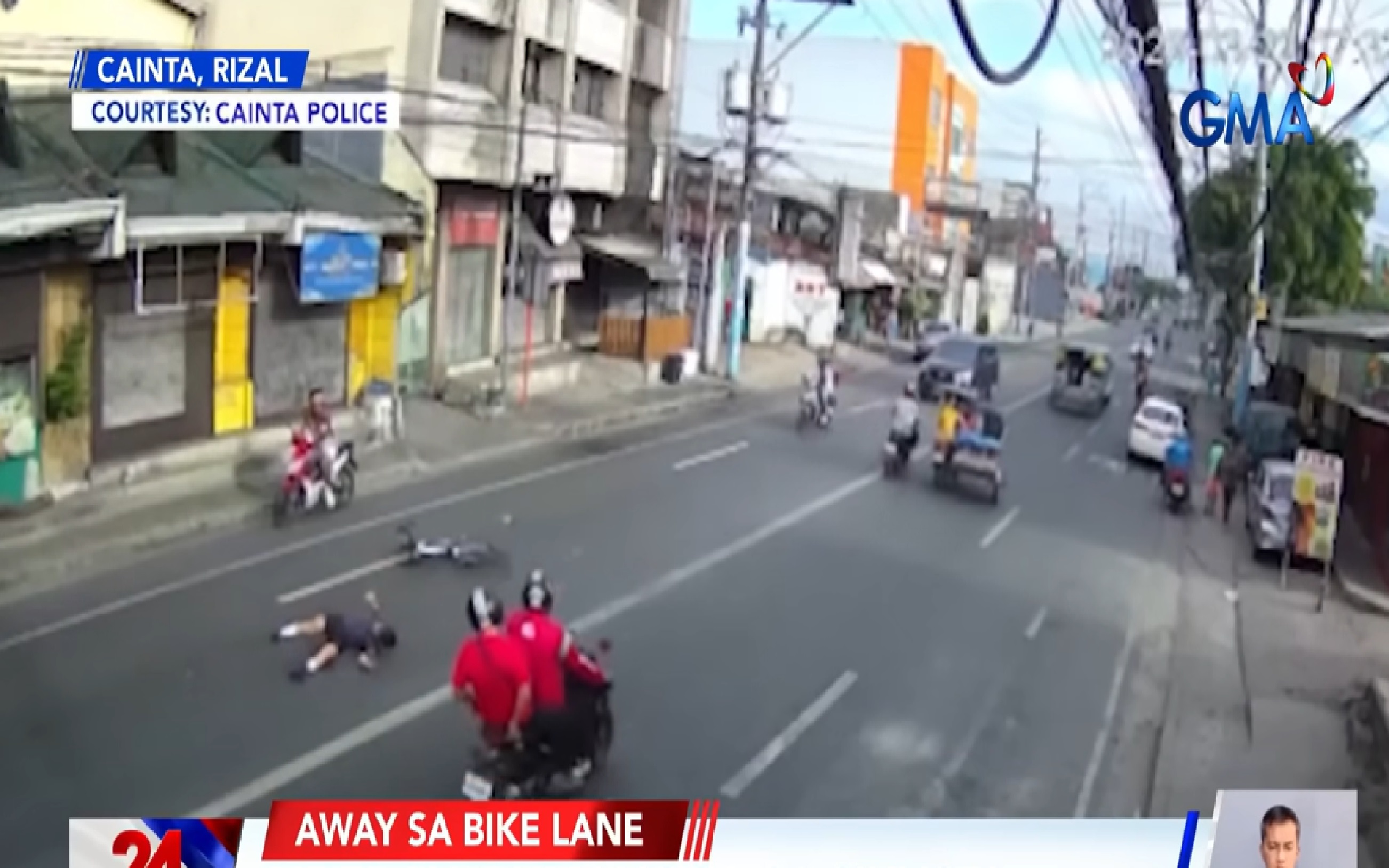 Rider na bumangga sa siklista, sumuko na; 1 pang rider, nahuli-cam na kumuha sa cellphone ng biktima