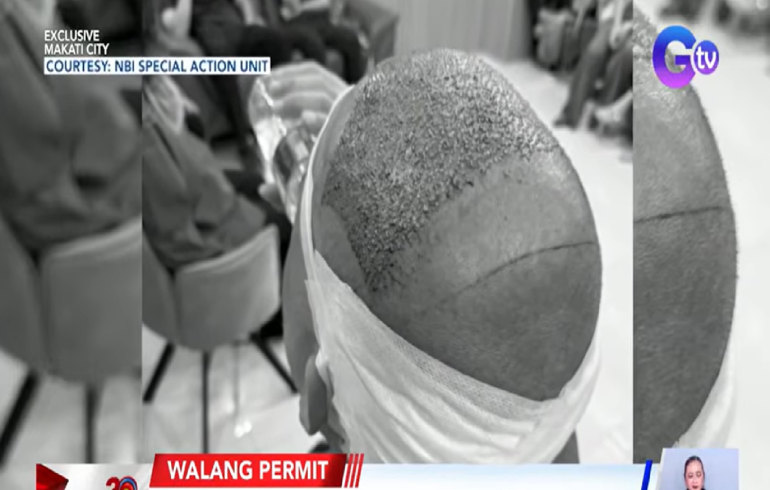 Mga dayuhang nagsasagawa ng hair transplant kahit ‘di lisensiyado, inaresto sa Makati
