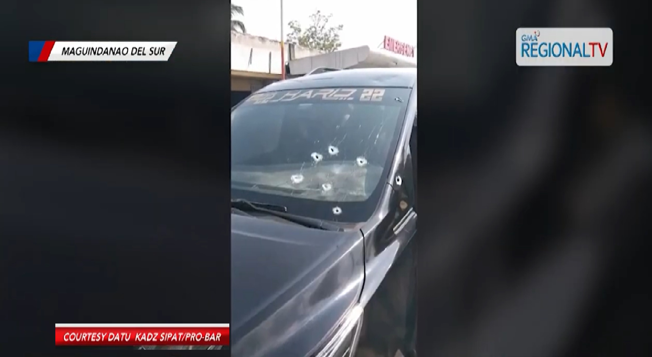 Barangay official at kaniyang driver, sugatan sa ambush sa Maguindanao 