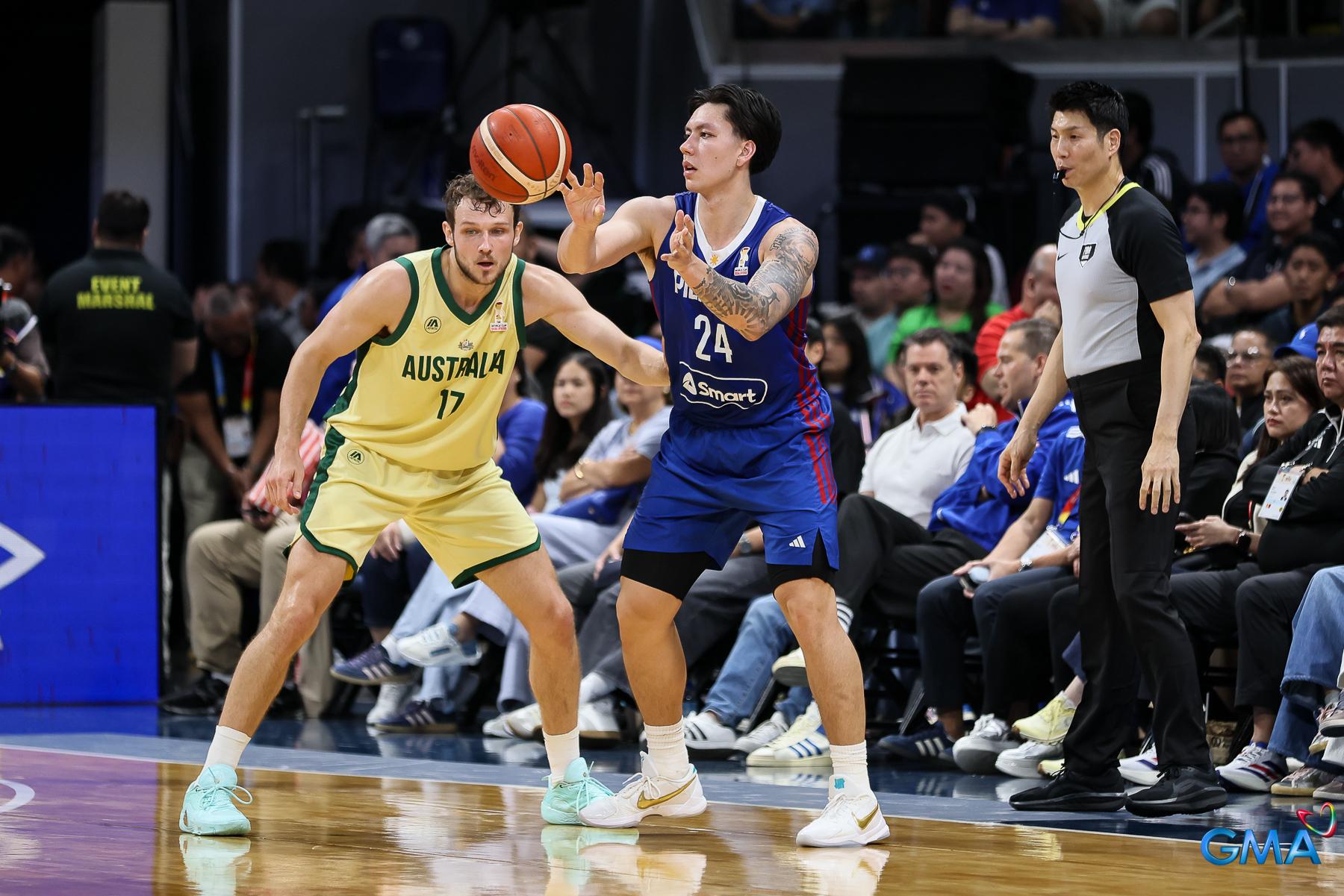 Gilas Pilipinas at the FIBA World Cup Asian Qualifiers Window 2