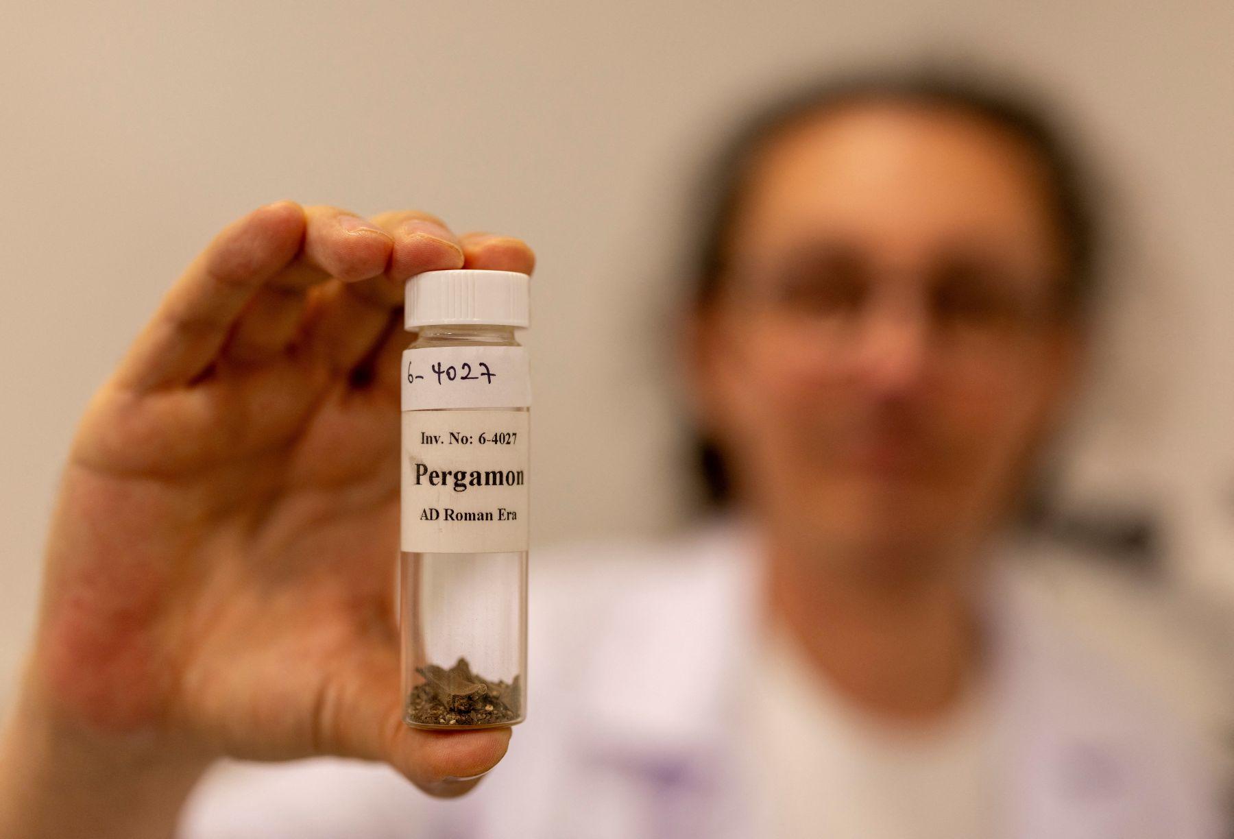 Ancient vial in Turkey shows Romans used human excrement in medicine