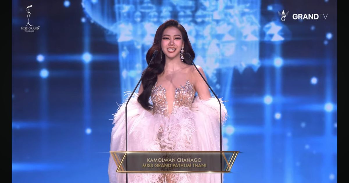 Miss Grand Thailand 2026 contestant’s false teeth comes off while on stage&nbsp;