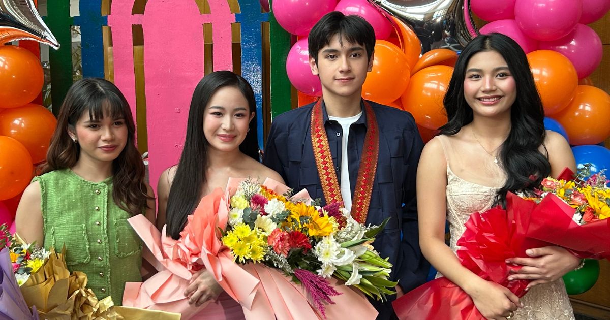 Kapuso Big Four Caprice Cayetano, Heath Jornales, Ashley Sarmiento, Princess Aliyah receive grand homecoming