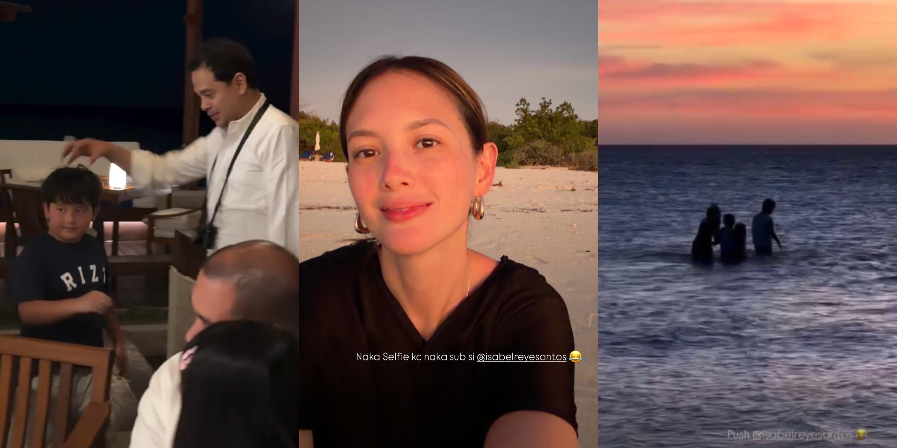 Ellen Adarna vacations with kids Elias and Liana with John Lloyd Cruz, Isabel Santos
