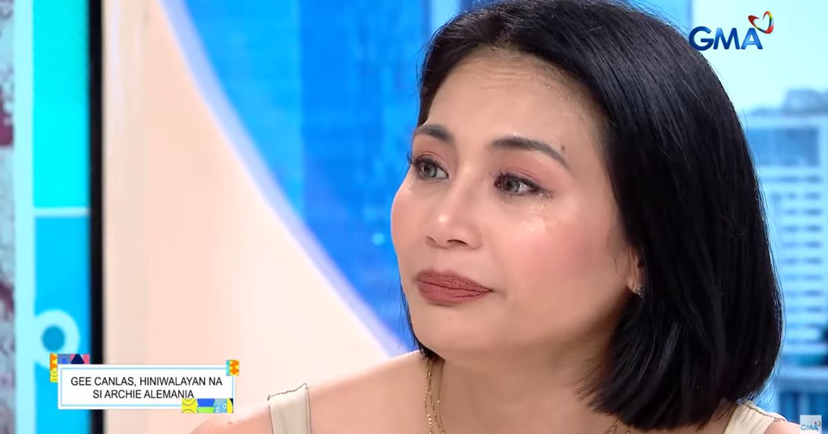 Gee Canlas confirms separation from Archie Alemania