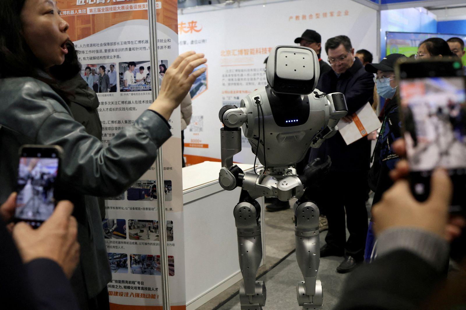 Macau woman hospitalized after being startled by humanoid robot