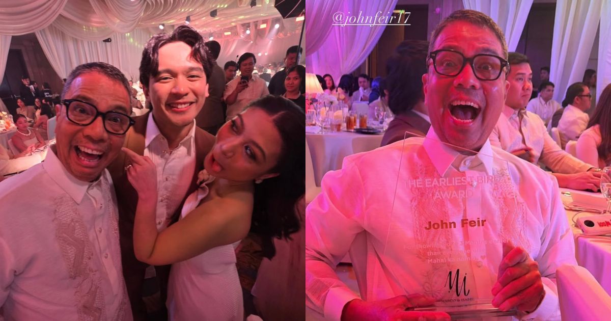 John Feir on attending Mikoy Morales' wedding: 'Right place at the right time'