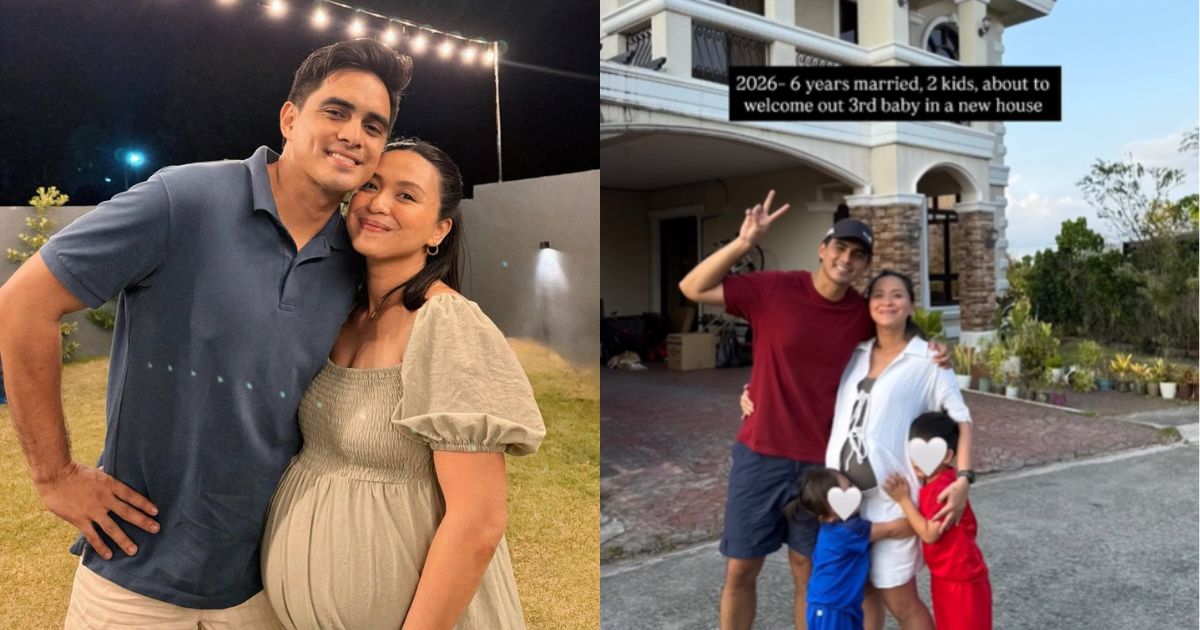 Juancho Triviño, Joyce Pring say goodbye to first family home