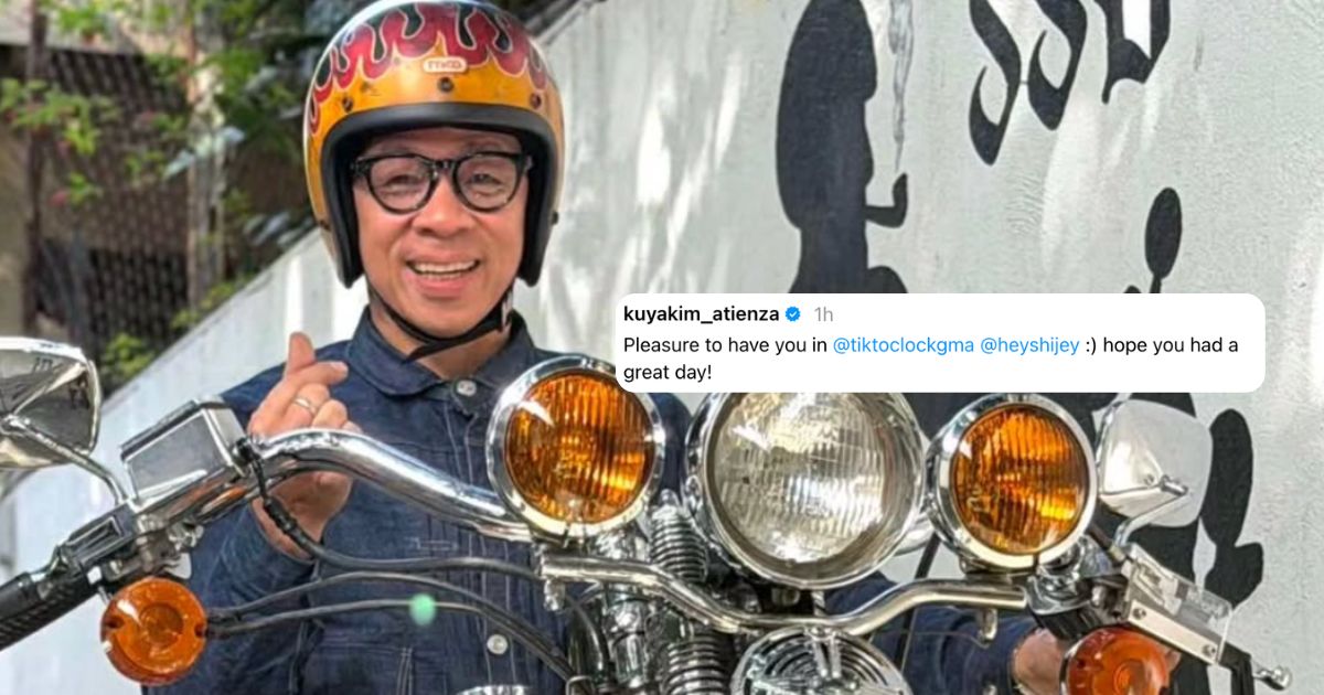 Kuya Kim meets netizen he invited to 'Tiktoclock'