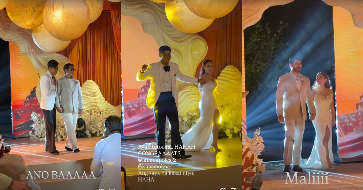 Kristoffer Martin shares hilarious moments at Jerald Napoles and Kim Molina's wedding 